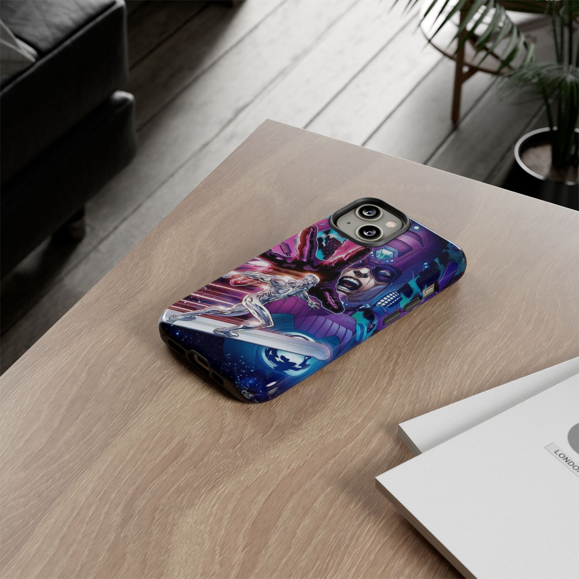Galactus x Silver Surfer Marvel Phone Case, Tough Cases for iPhones, Samsung, and Pixel