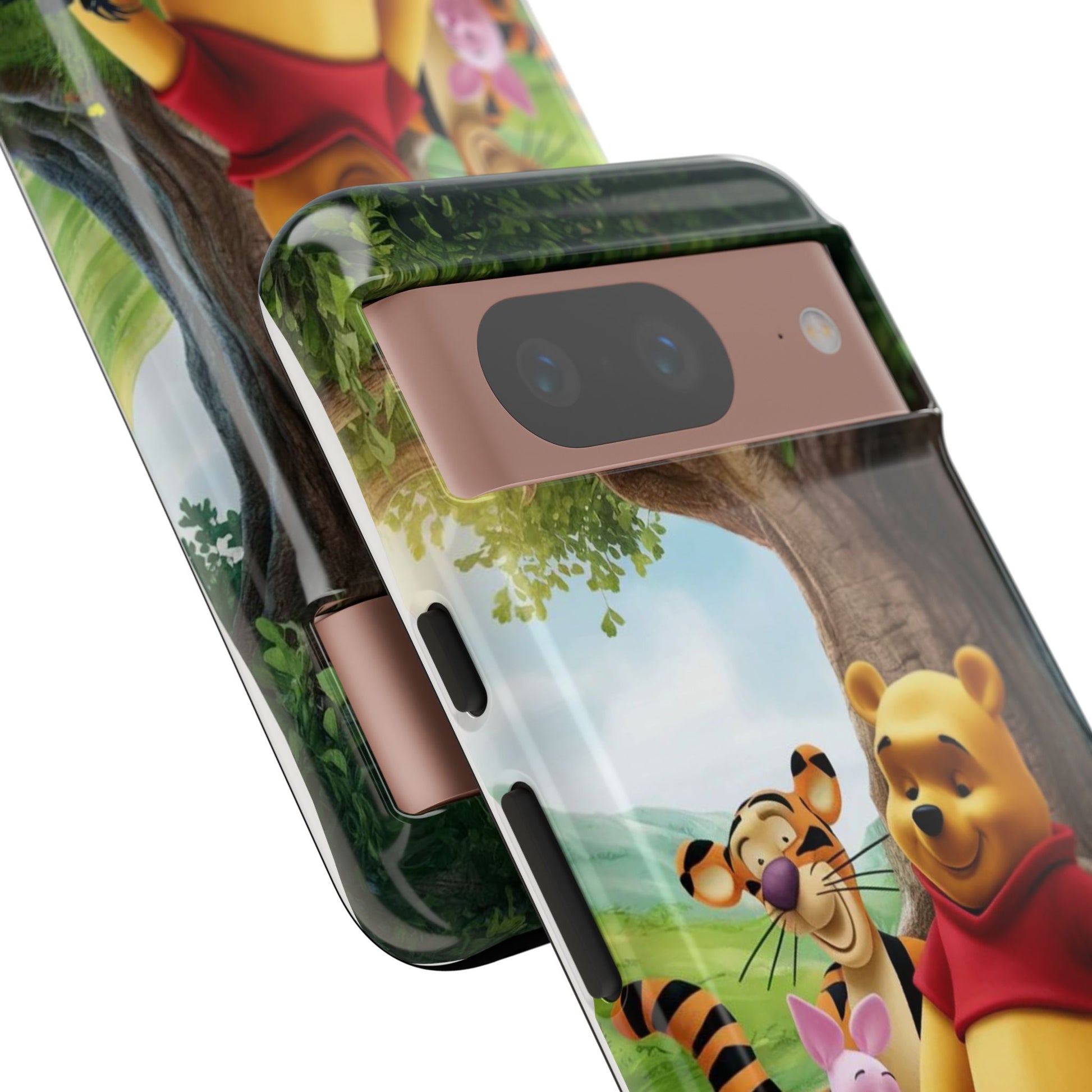 Cute Pooh Bear Phone Case, Tough Cases, Disney Phone for iPhones, Samsung, and Pixel