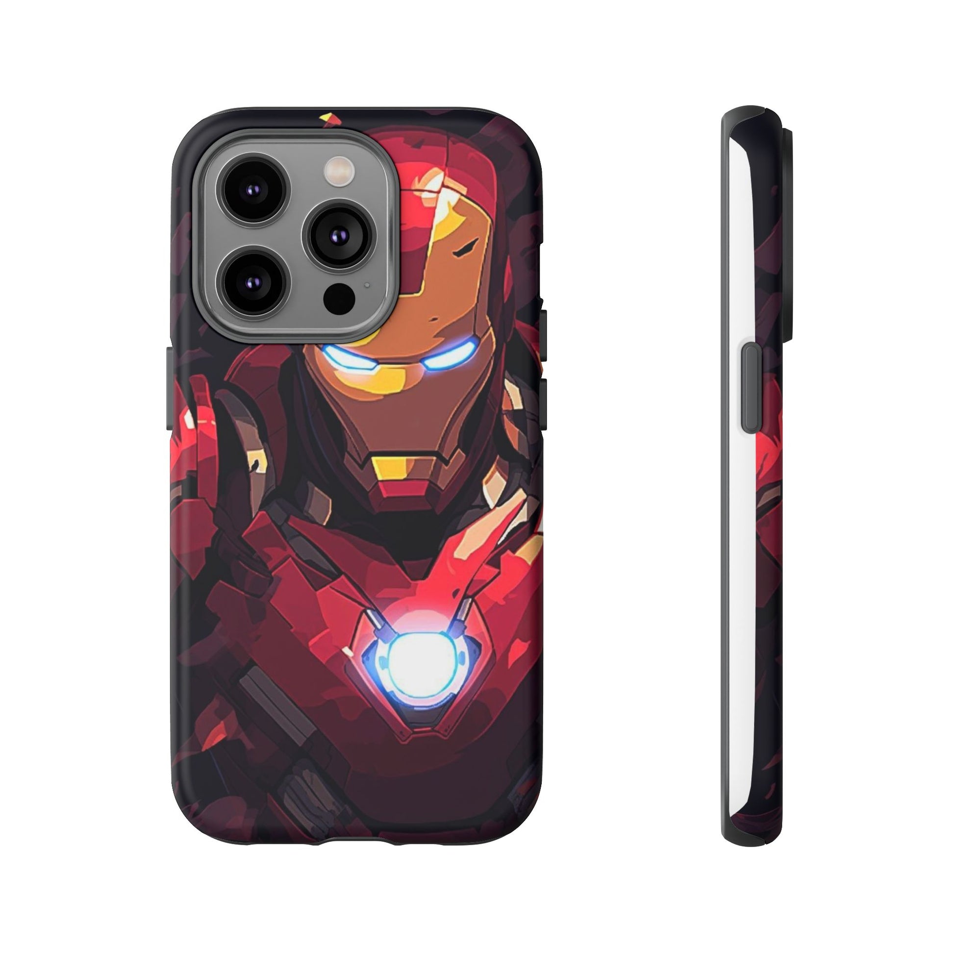 Invincible Iron Man Tough Cases for iPhones, Samsung, and Pixel