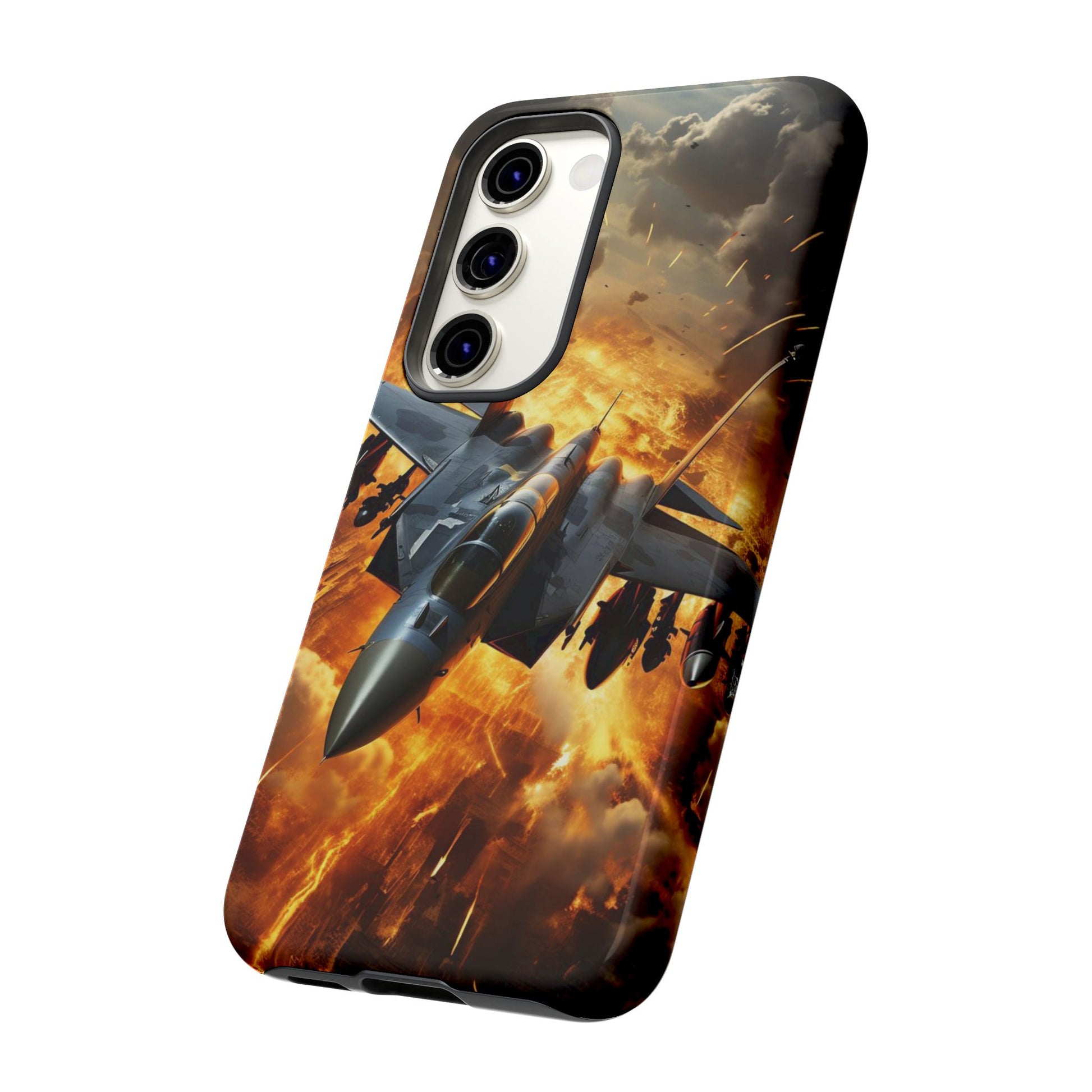 F-15 Fighter Jet Tough Cases for iPhones, Samsung, and Pixel