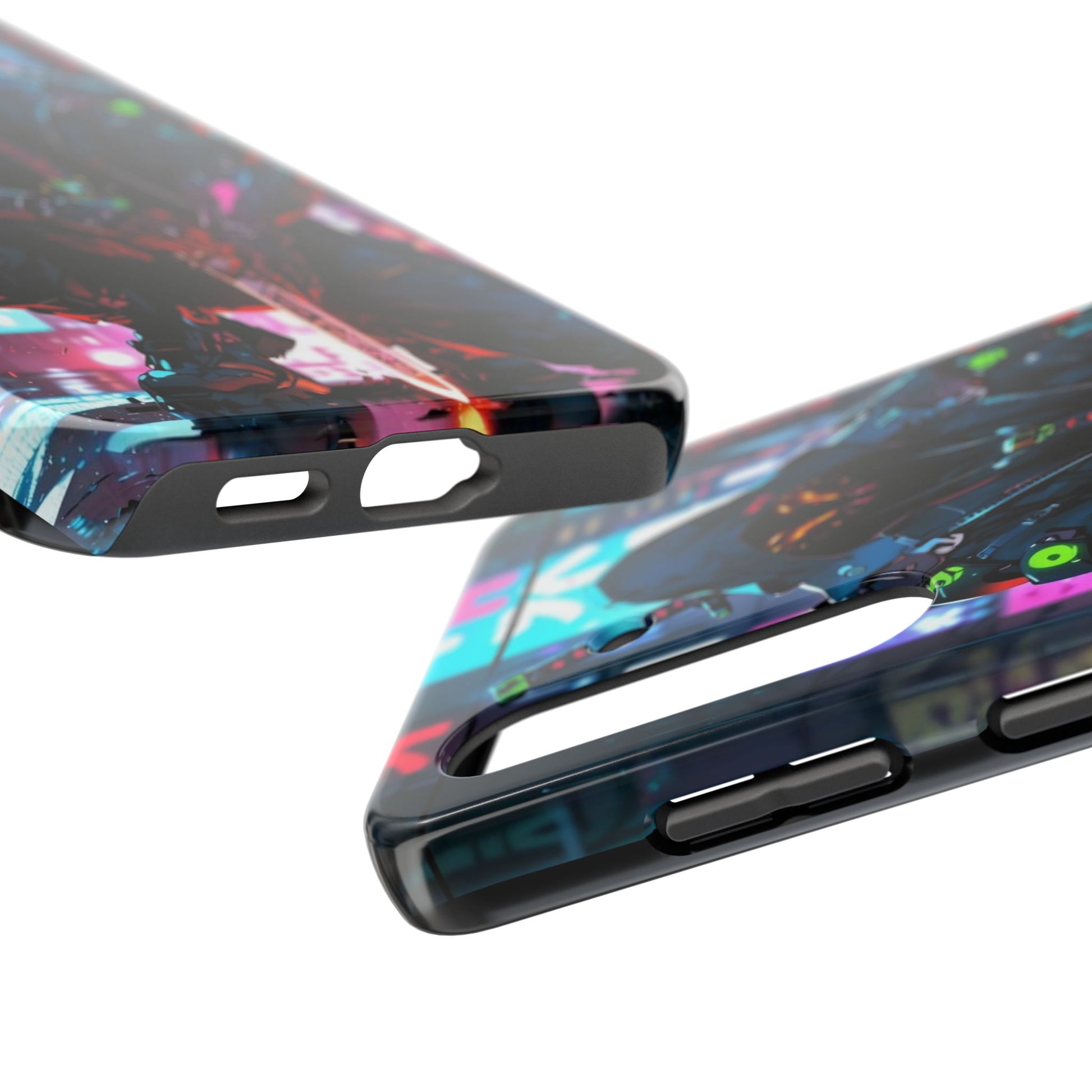Cyber Ninja Gamer Phone Cases for Iphones & Samsung Phones