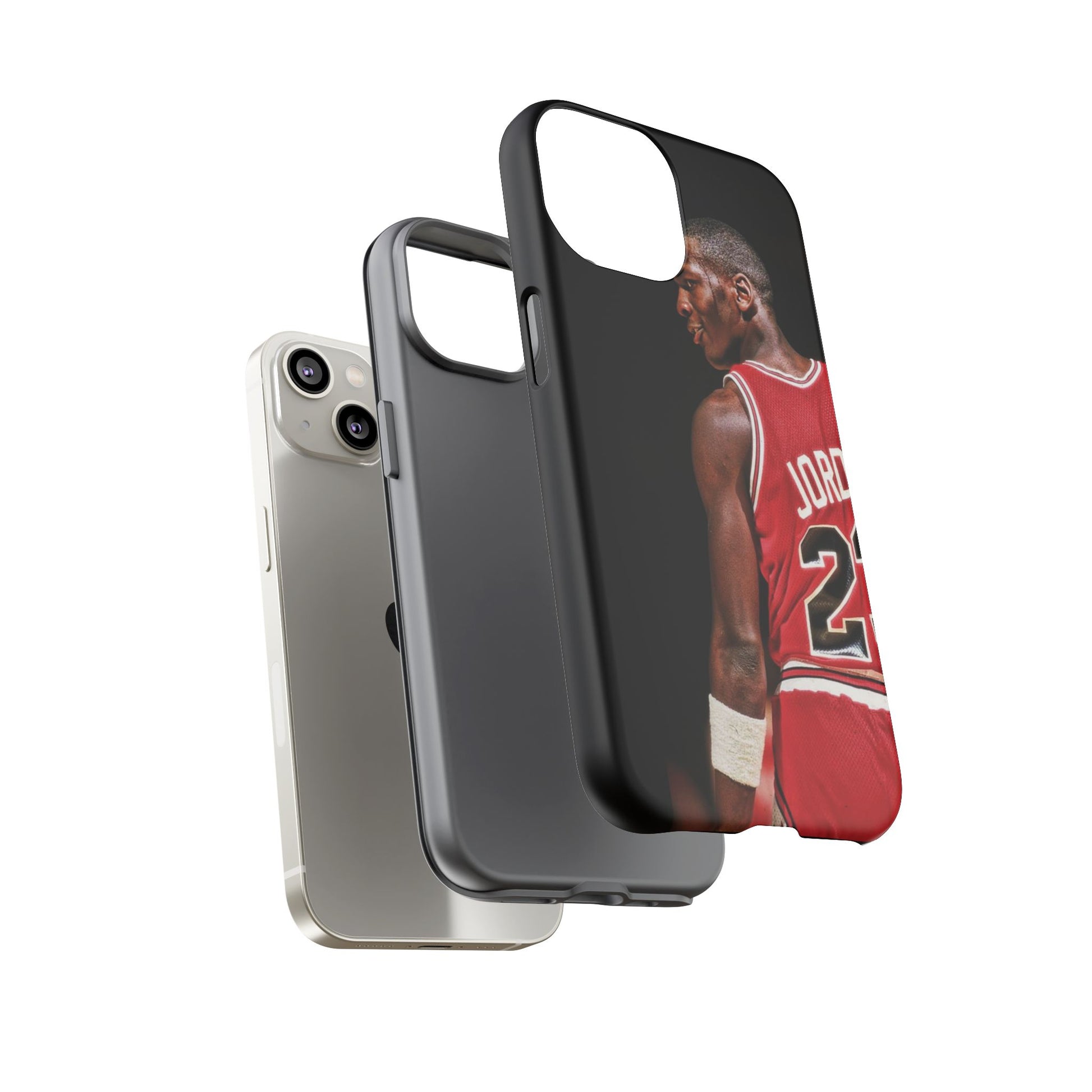 Basketball Legend Michael Jordan Tough Cases for iPhones, Samsung, and Pixel
