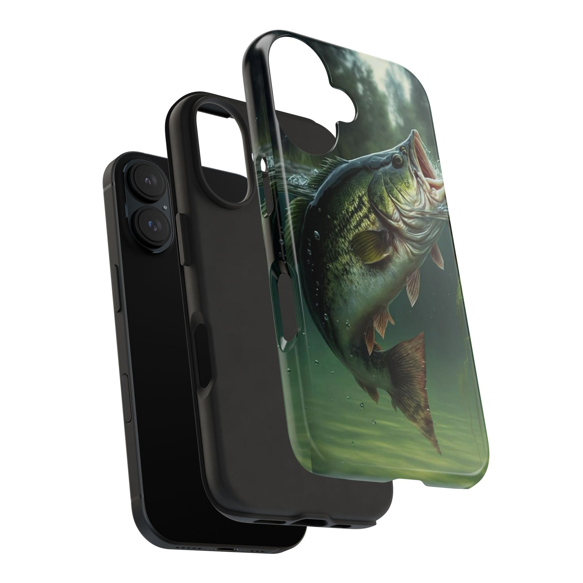 Large Mouth Bass Theme Phone Cases for iPhones & Samsung Phones