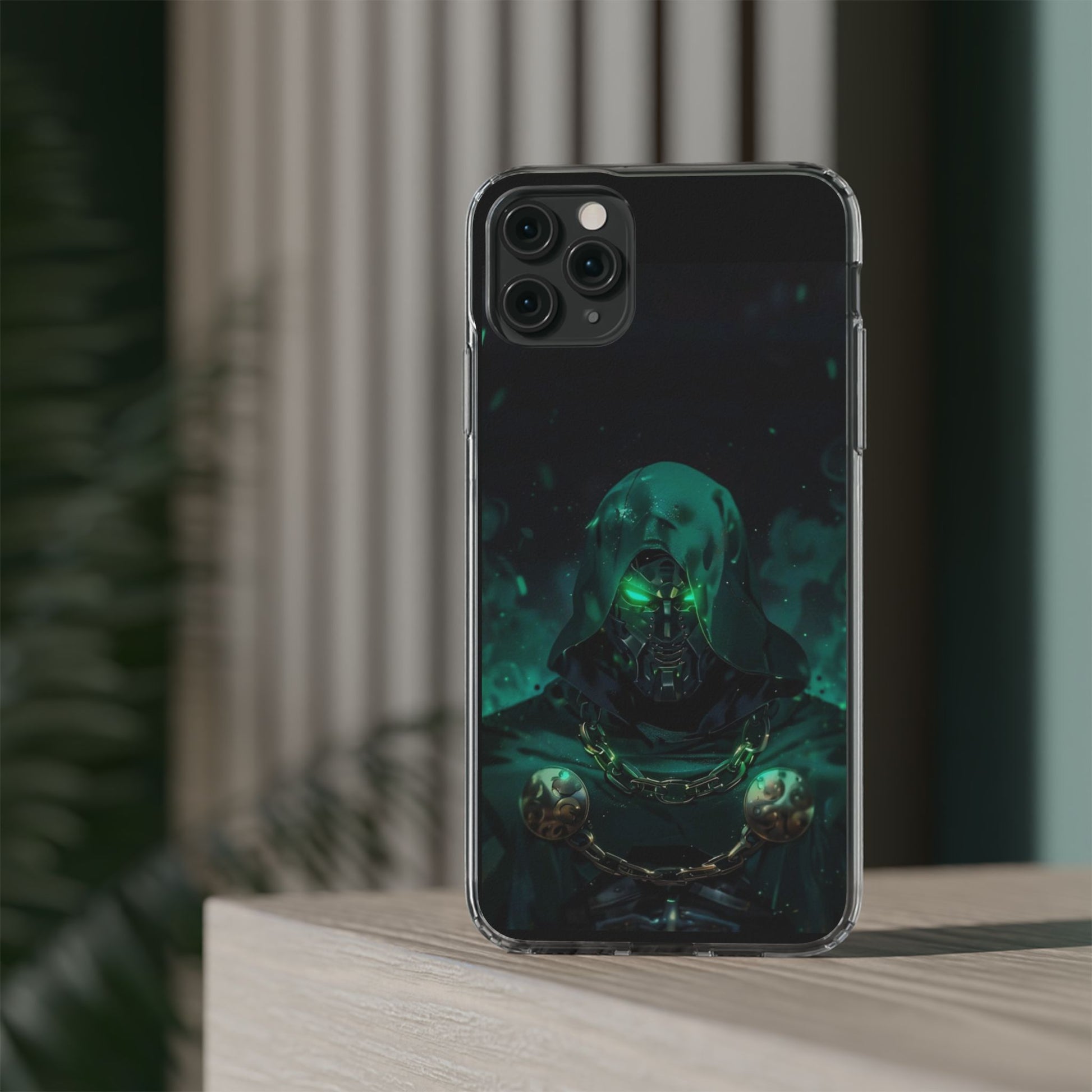 Phone Case, Comic Book Villain Themed Von Doom, Superhero Phone Cover, Geeky