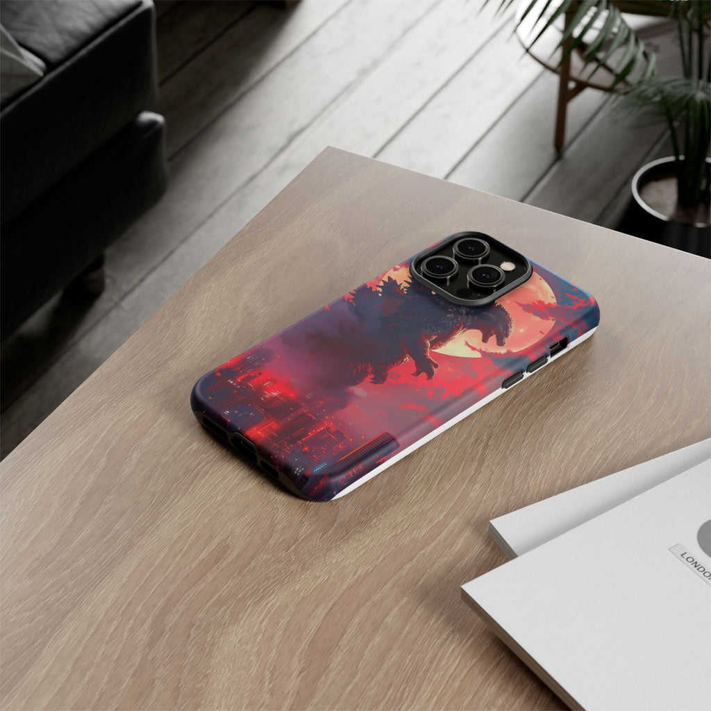 King of Monsters Godzilla Tough Phone Cases for iPhones, Samsung, and Pixel