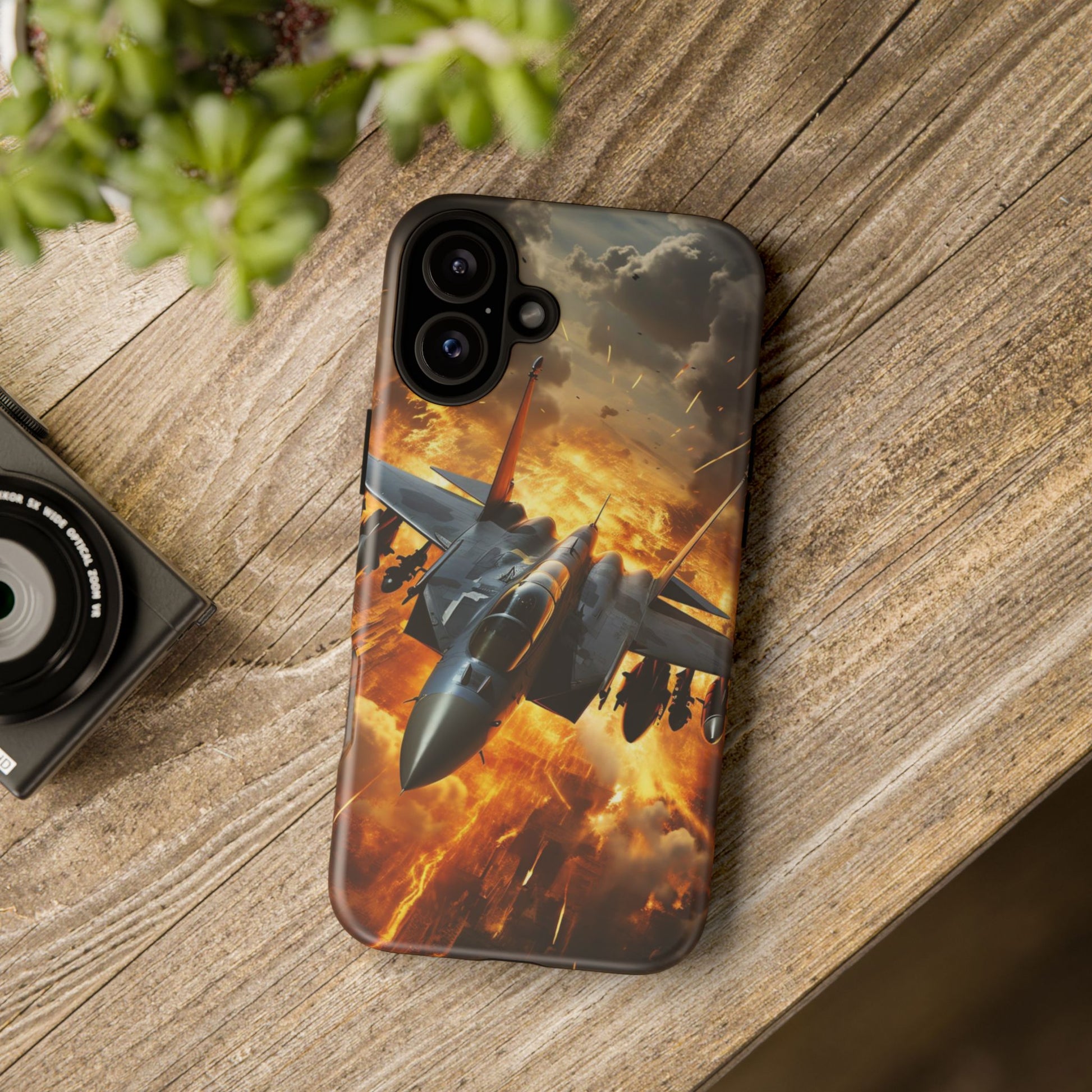 F-15 Fighter Jet Tough Cases for iPhones, Samsung, and Pixel