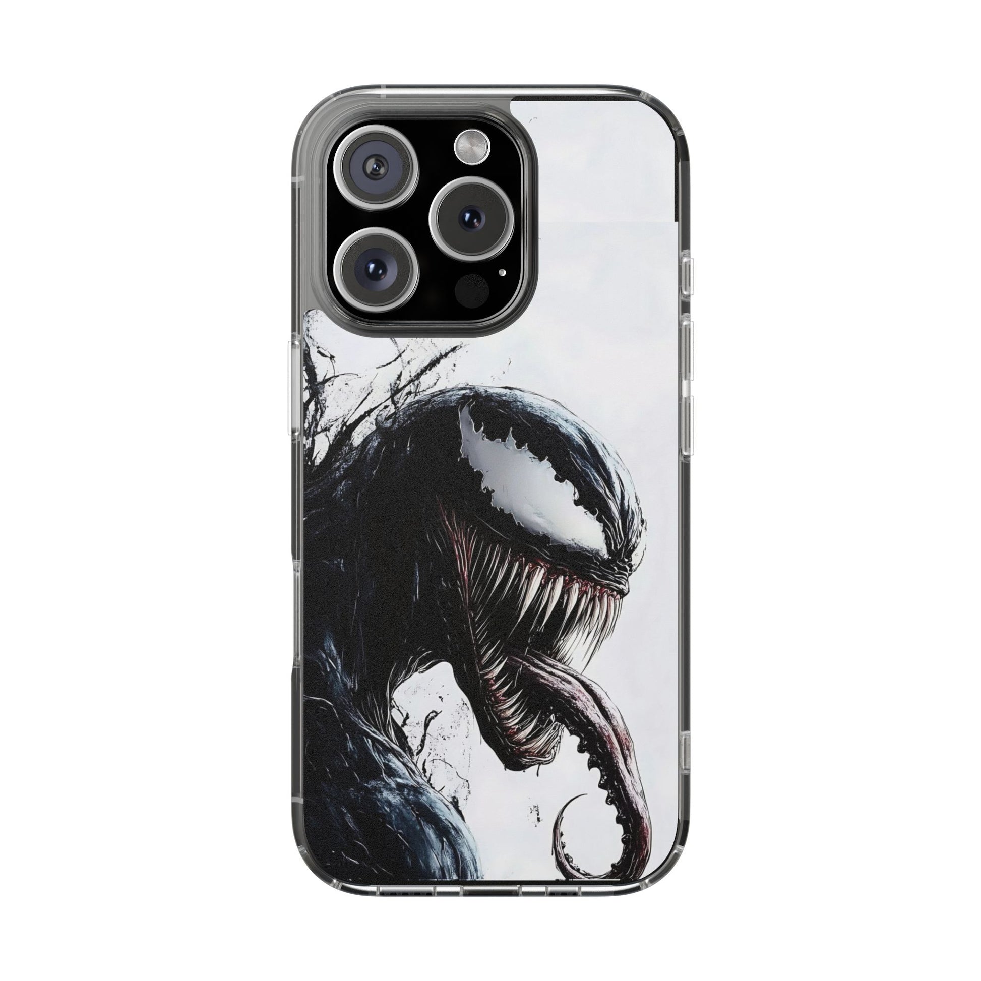 Phone Case, Venom Villain Comic Book Themed Clear Case for Select Phones,