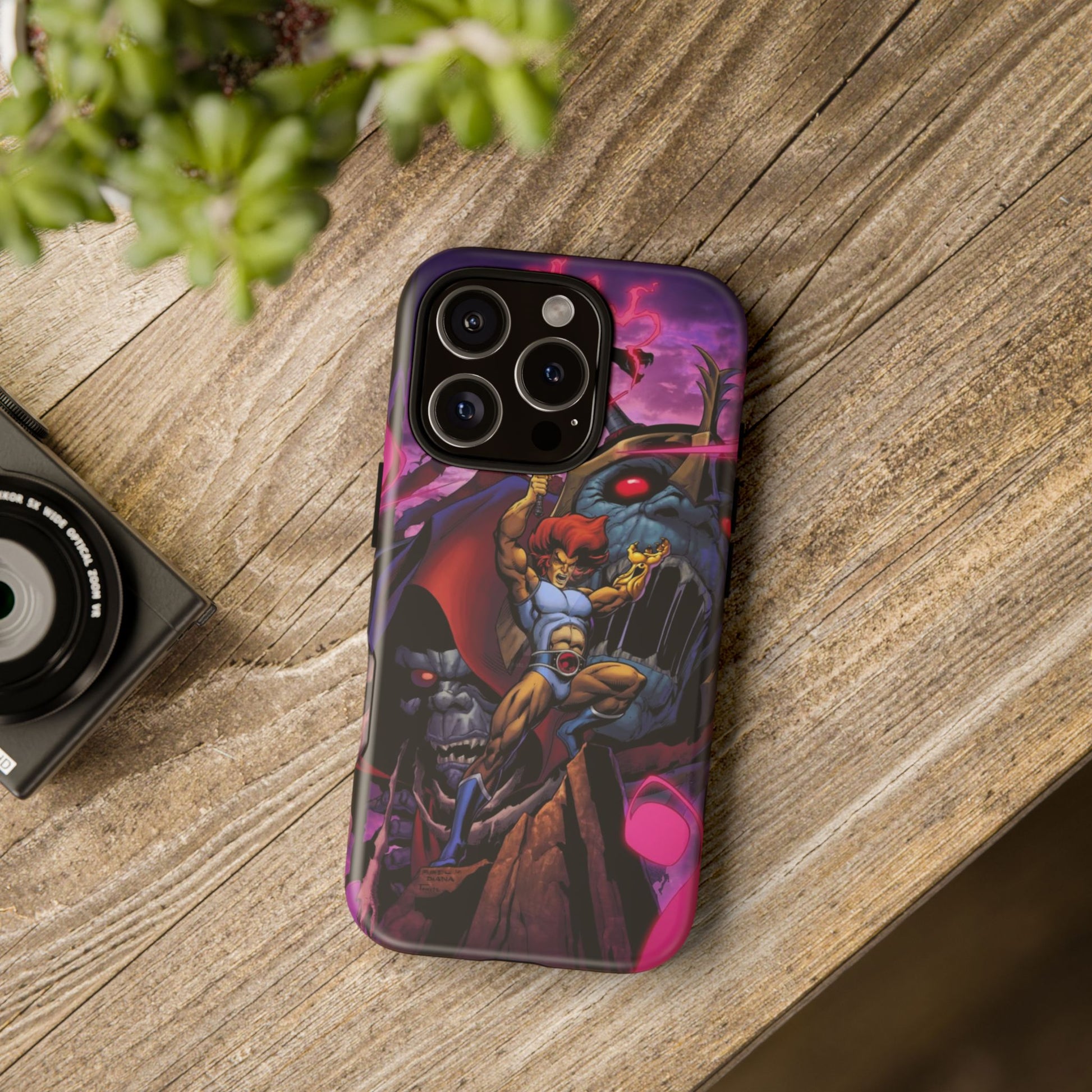 Thundercats Lion O x Mumra Tough Cases for iPhones, Samsung, and Pixel