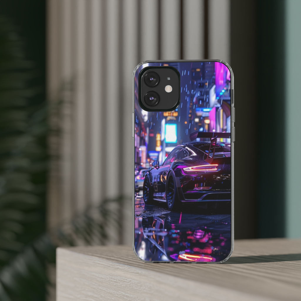 Beautiful Porsche in City Art Iphone, Samsung case