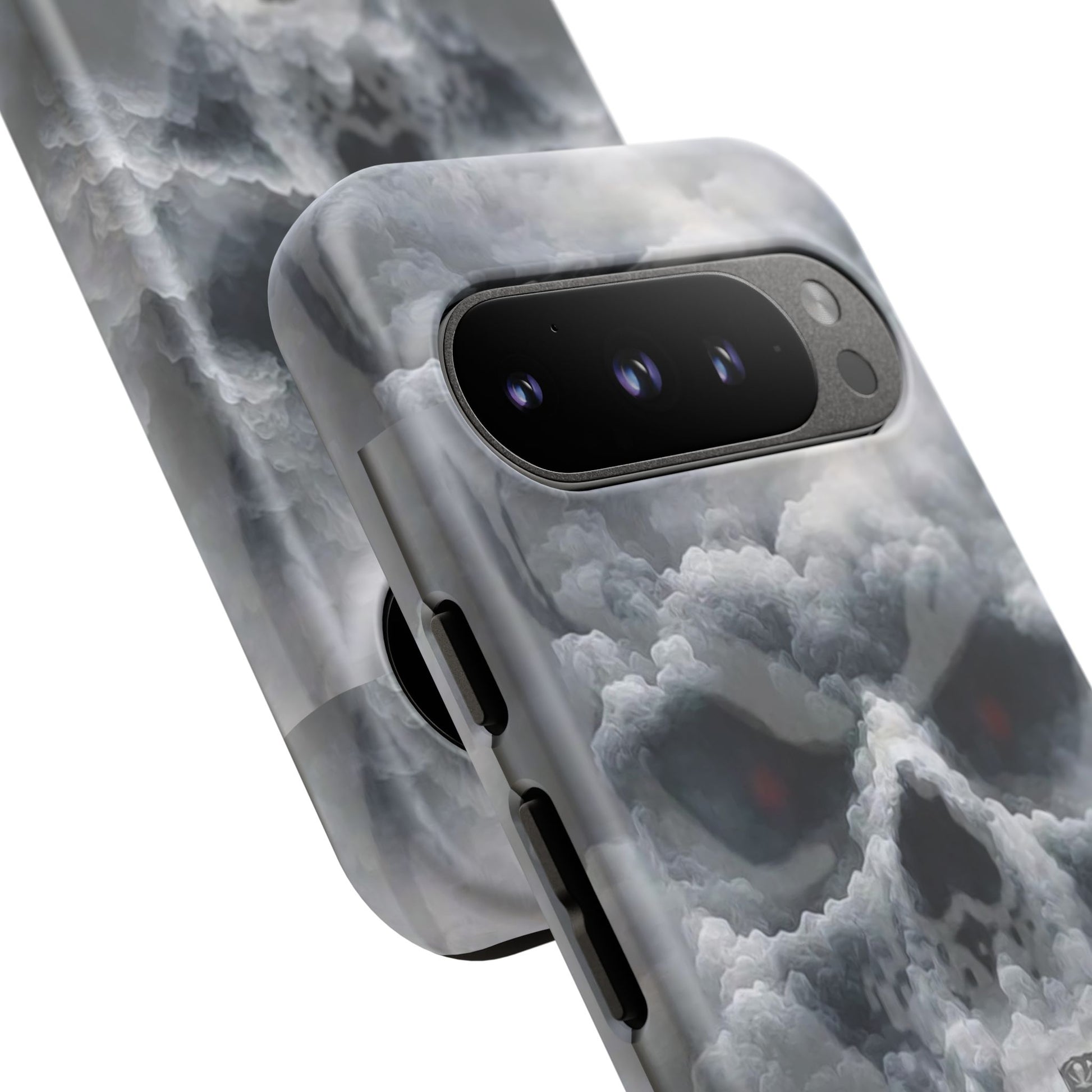 Skull Pirate Ship Football Buccaneers Tough Cases for iPhones, Samsung, and Pixel