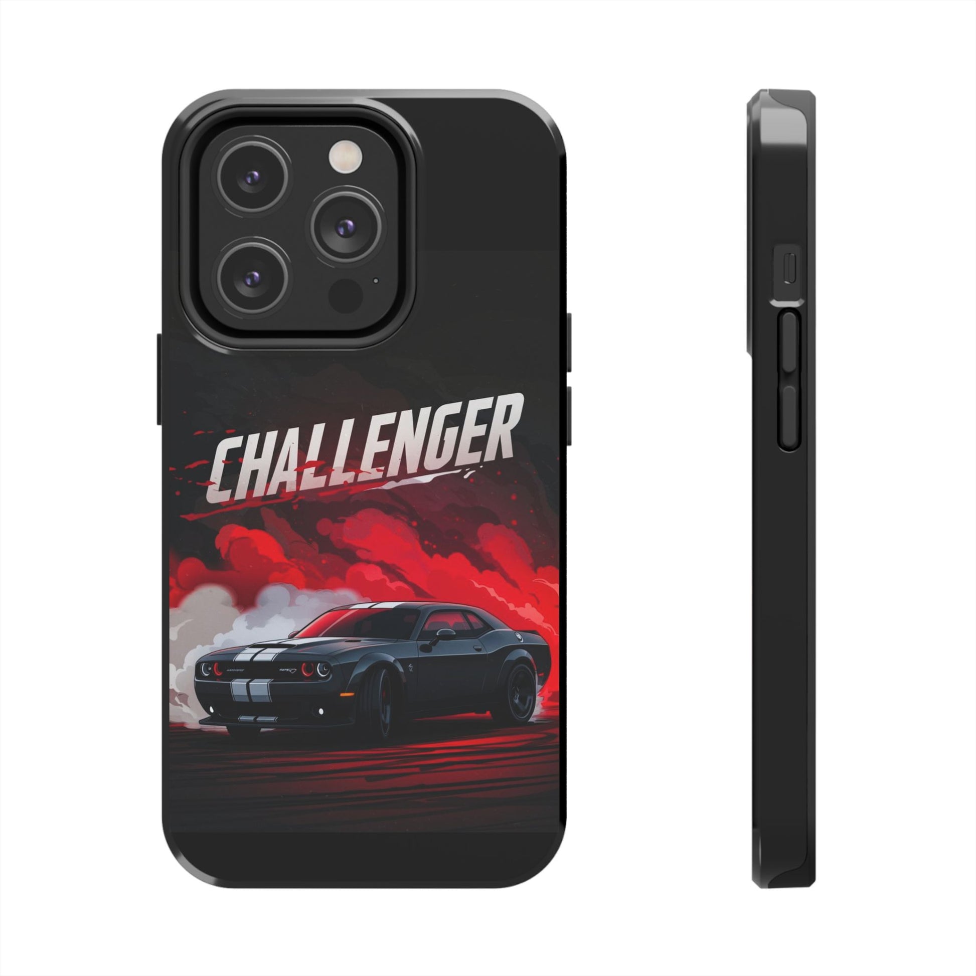 Dodge Challenger Muscle Car Hellcat Tough Phone Cases for Iphones & Samsung Phones Durable