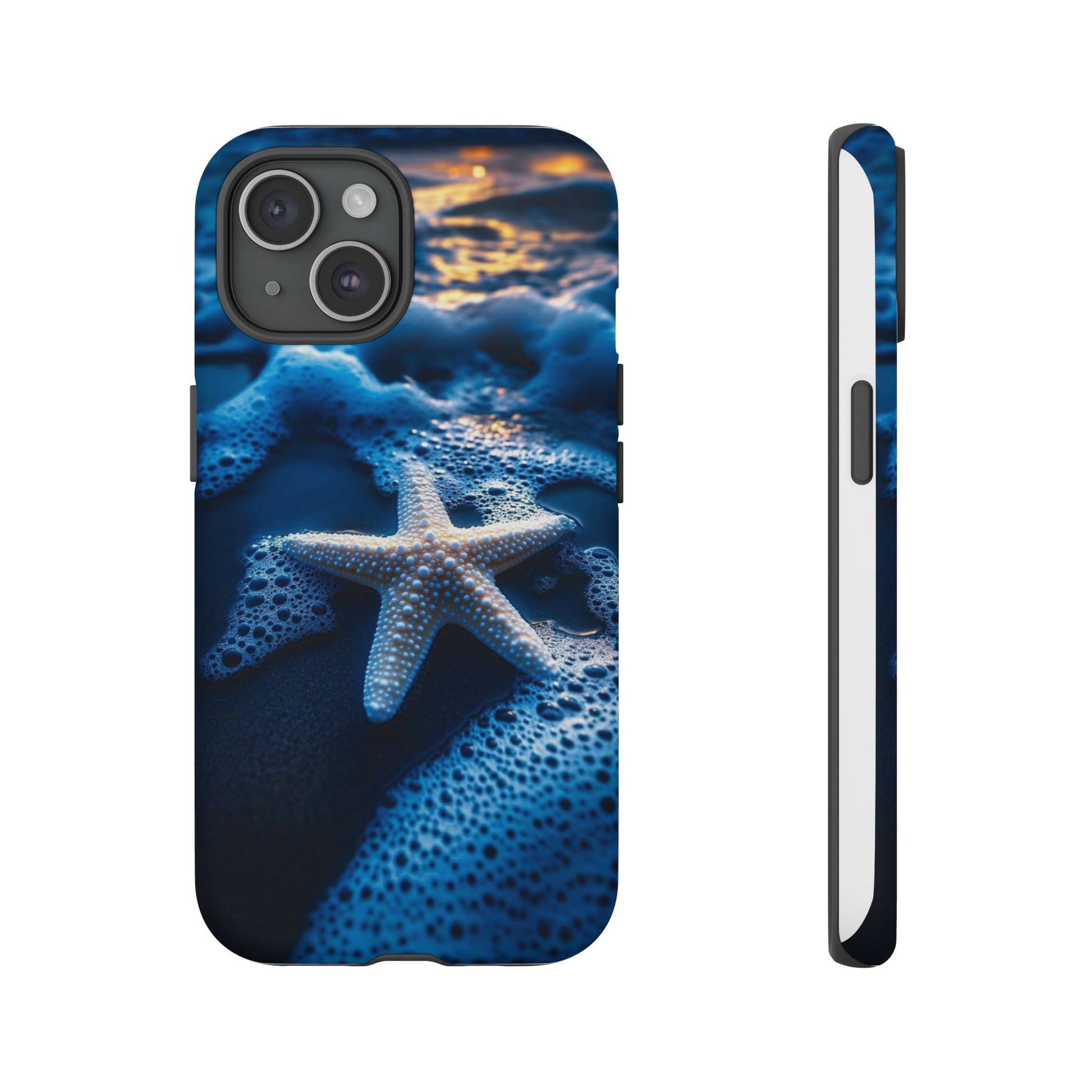 Starfish Beach Tough Cases for iPhones, Samsung, and Pixel
