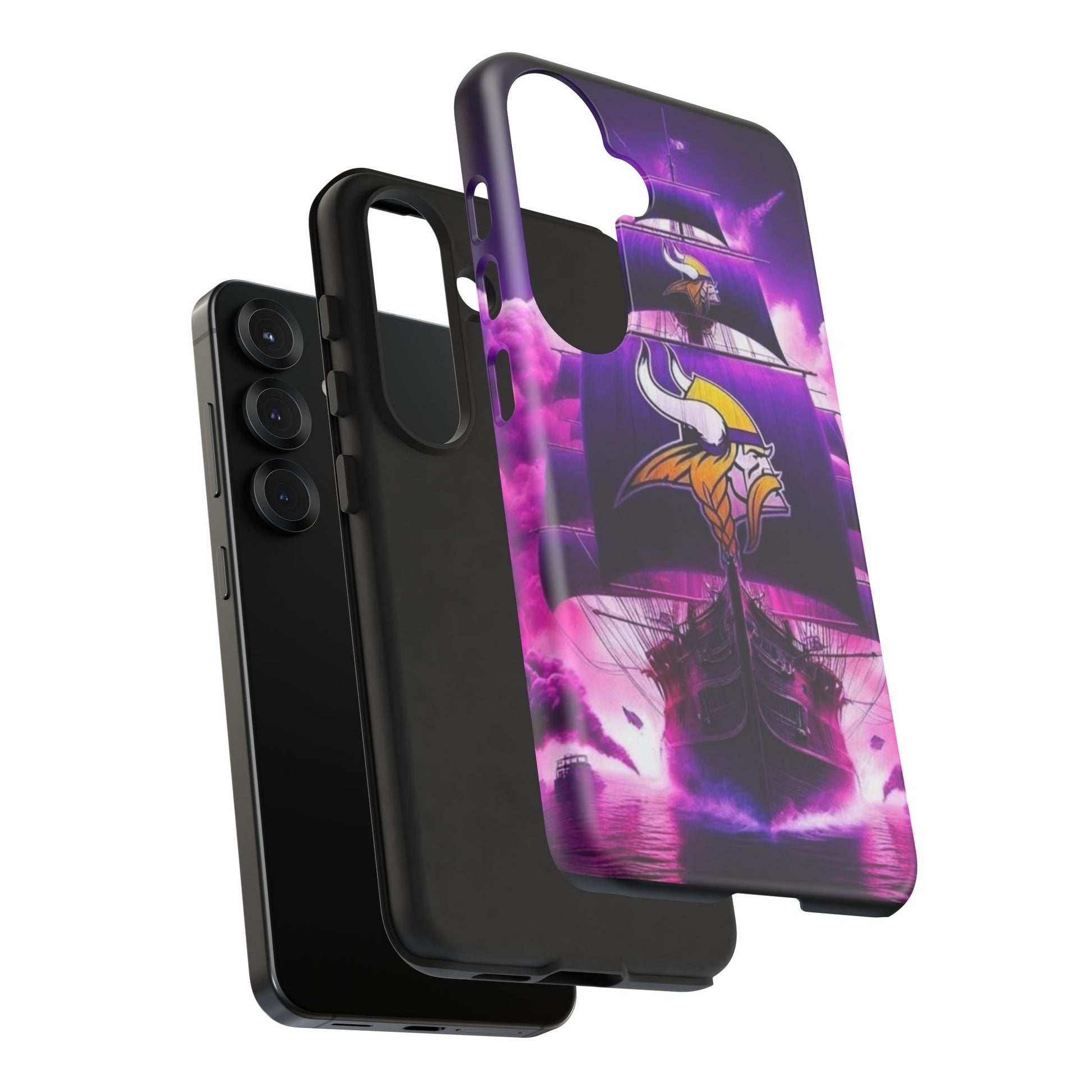 Minnesota Vikings Ship Football Phone Case, Tough Cases for iPhones, Samsung, and Pixel