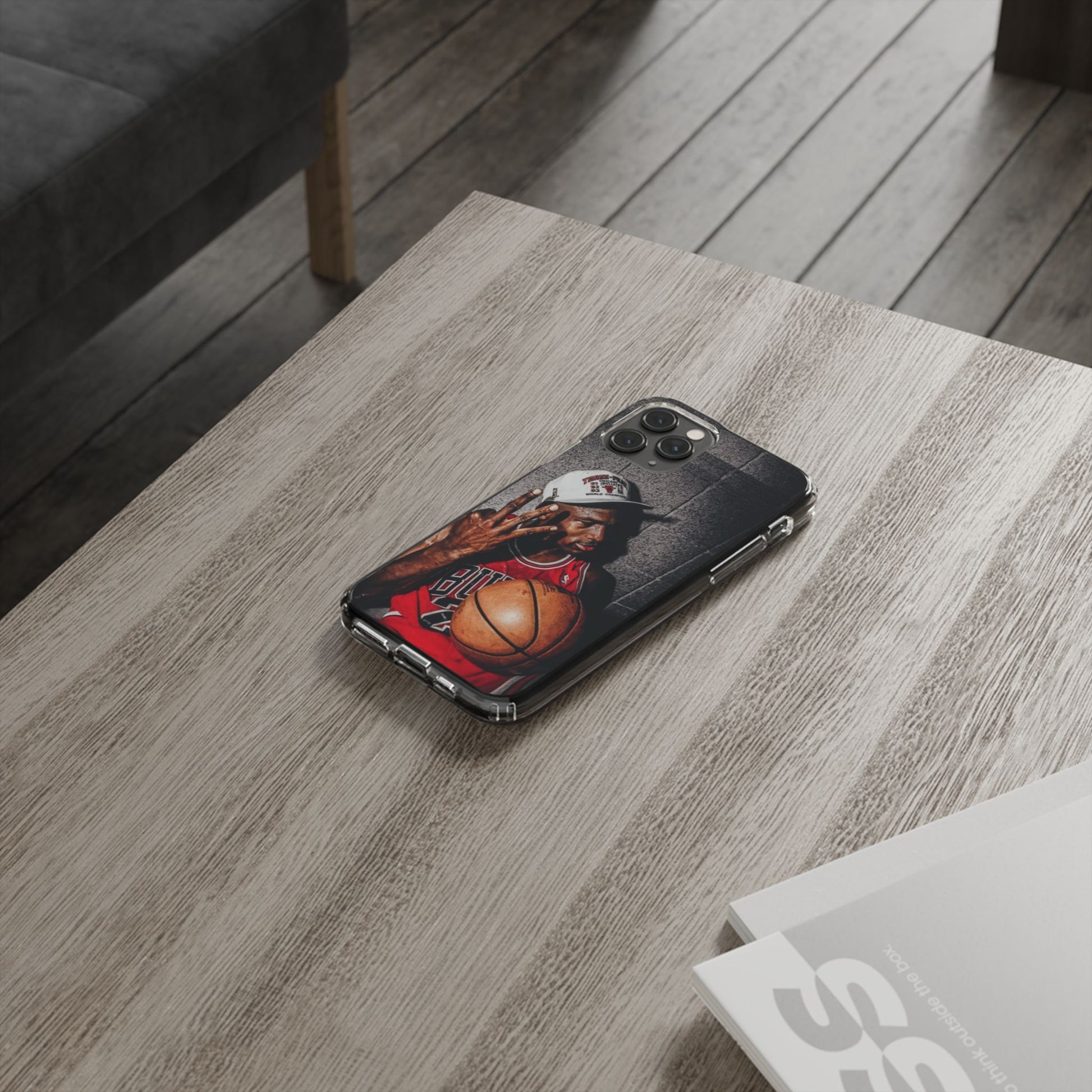 Chicago 3 Peat Basketball Drop proof for Select Samsung & iPhones
