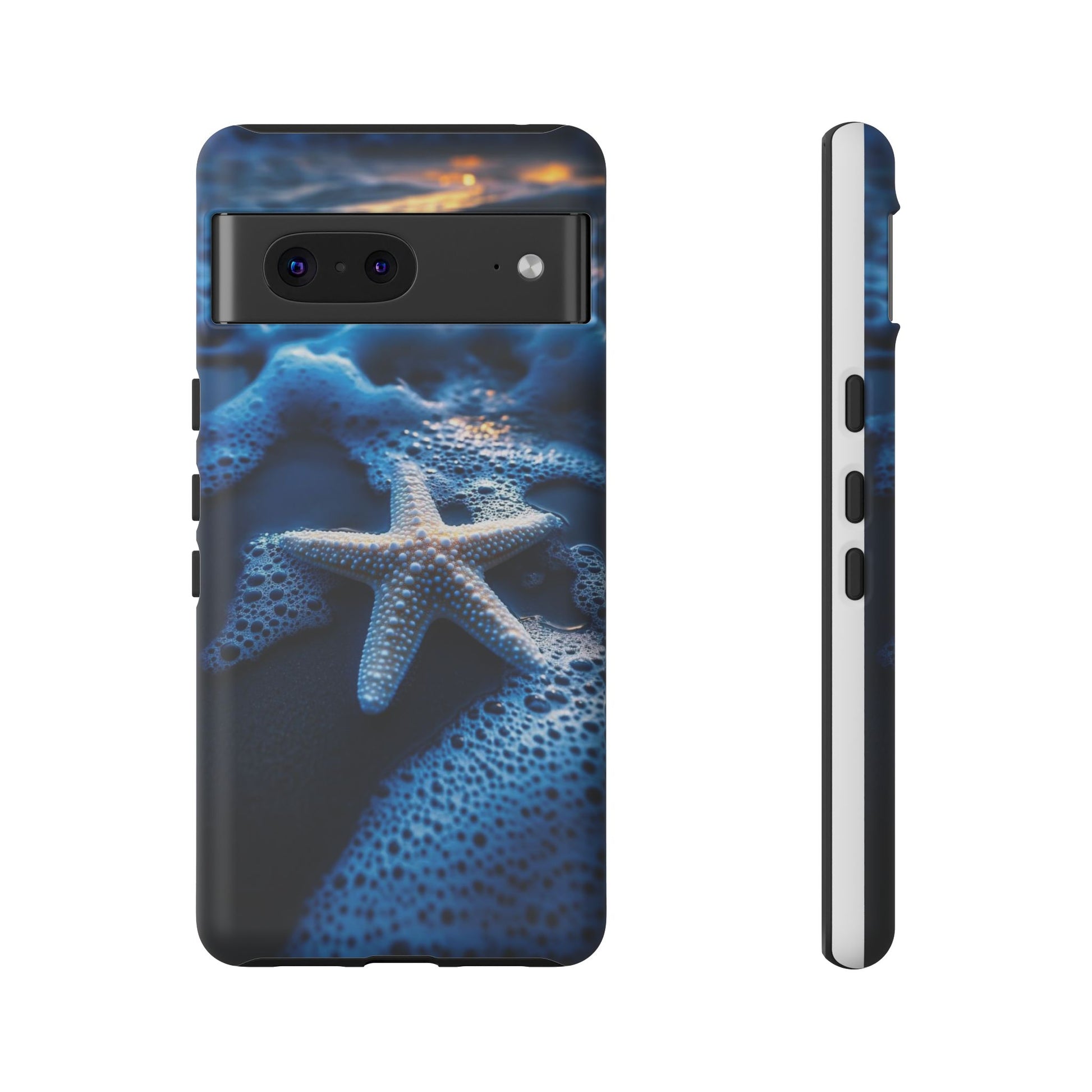 Starfish Beach Tough Cases for iPhones, Samsung, and Pixel