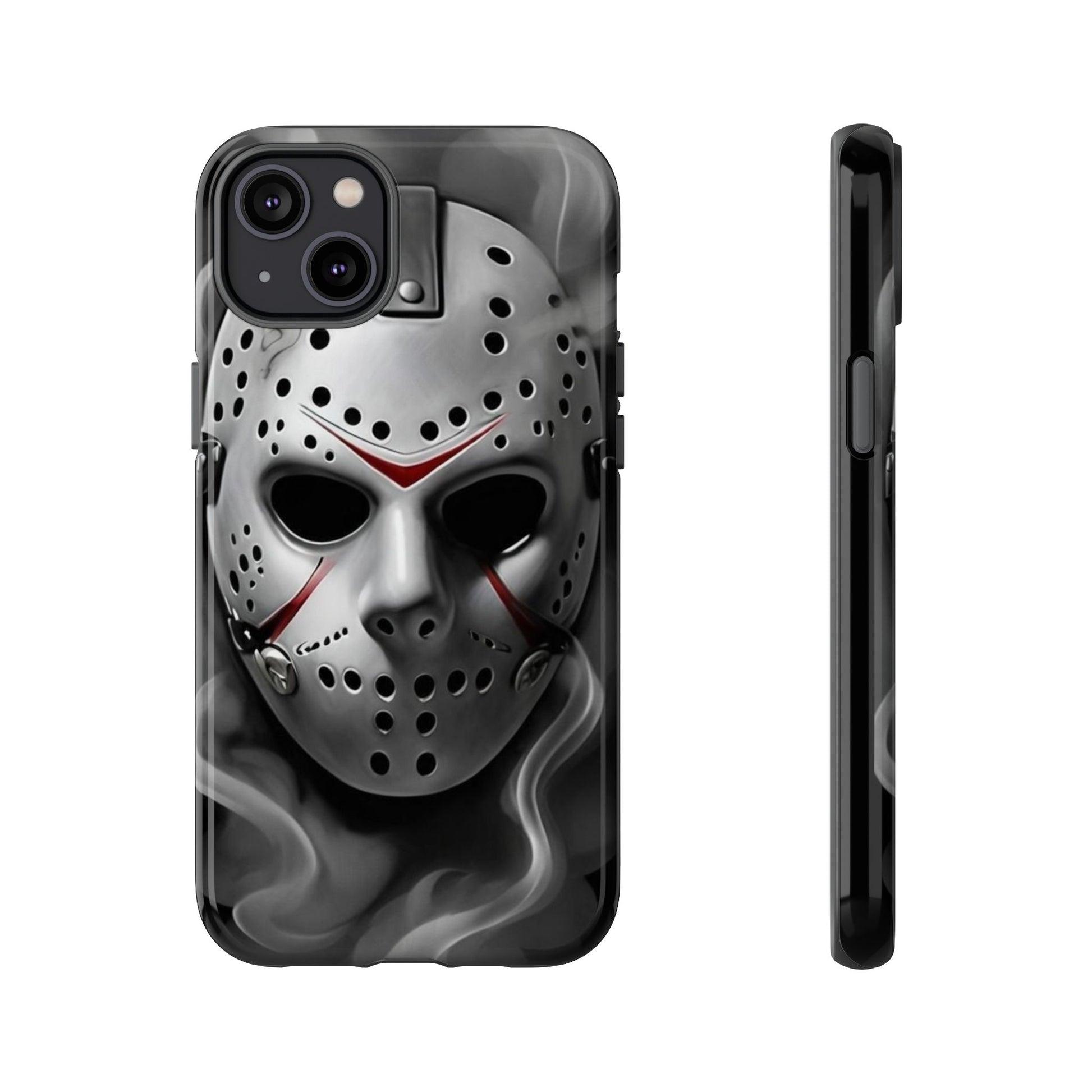 Friday the 13th Jason's Mask Tough Cases for iPhones, Samsung, and Pixel