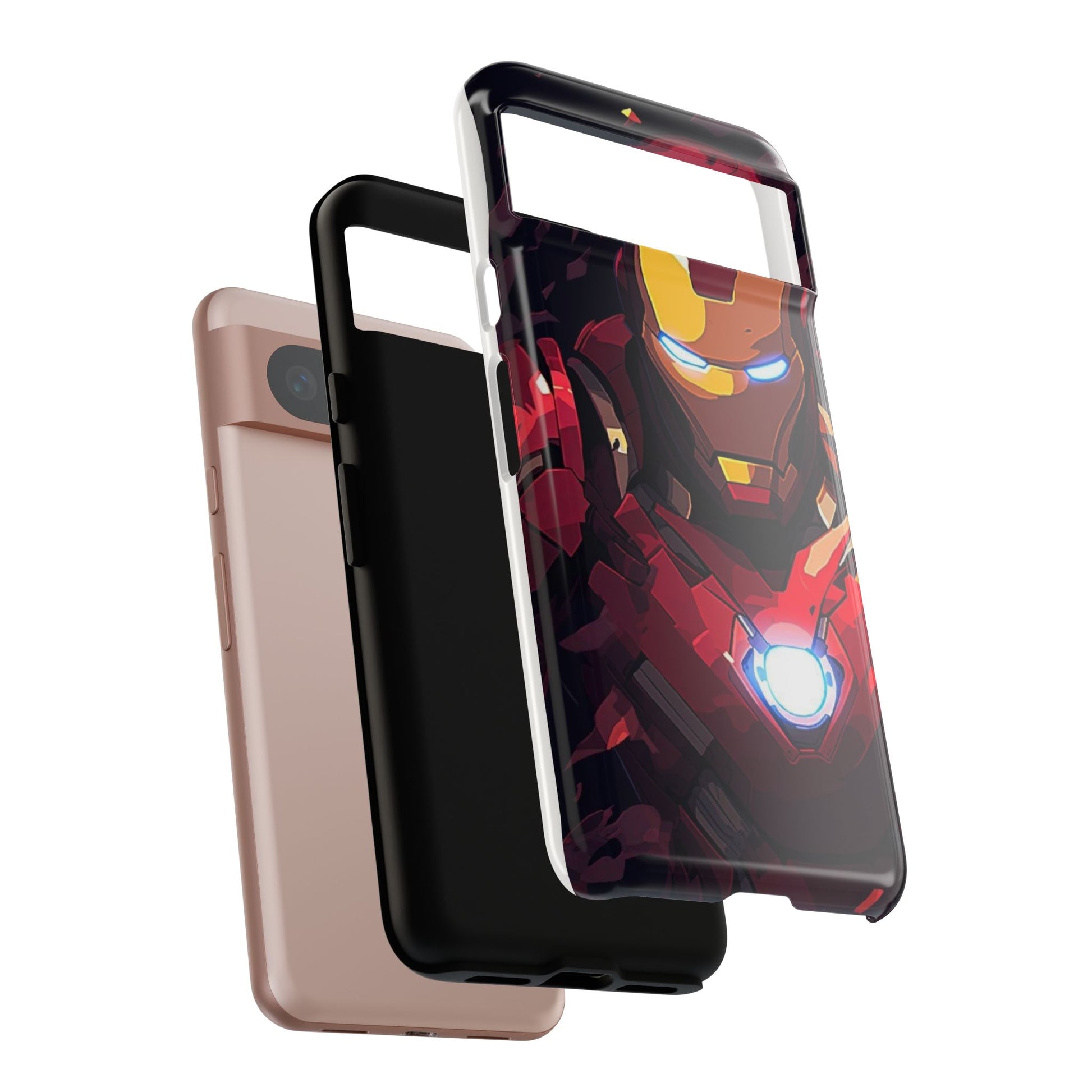 Invincible Iron Man Tough Cases for iPhones, Samsung, and Pixel