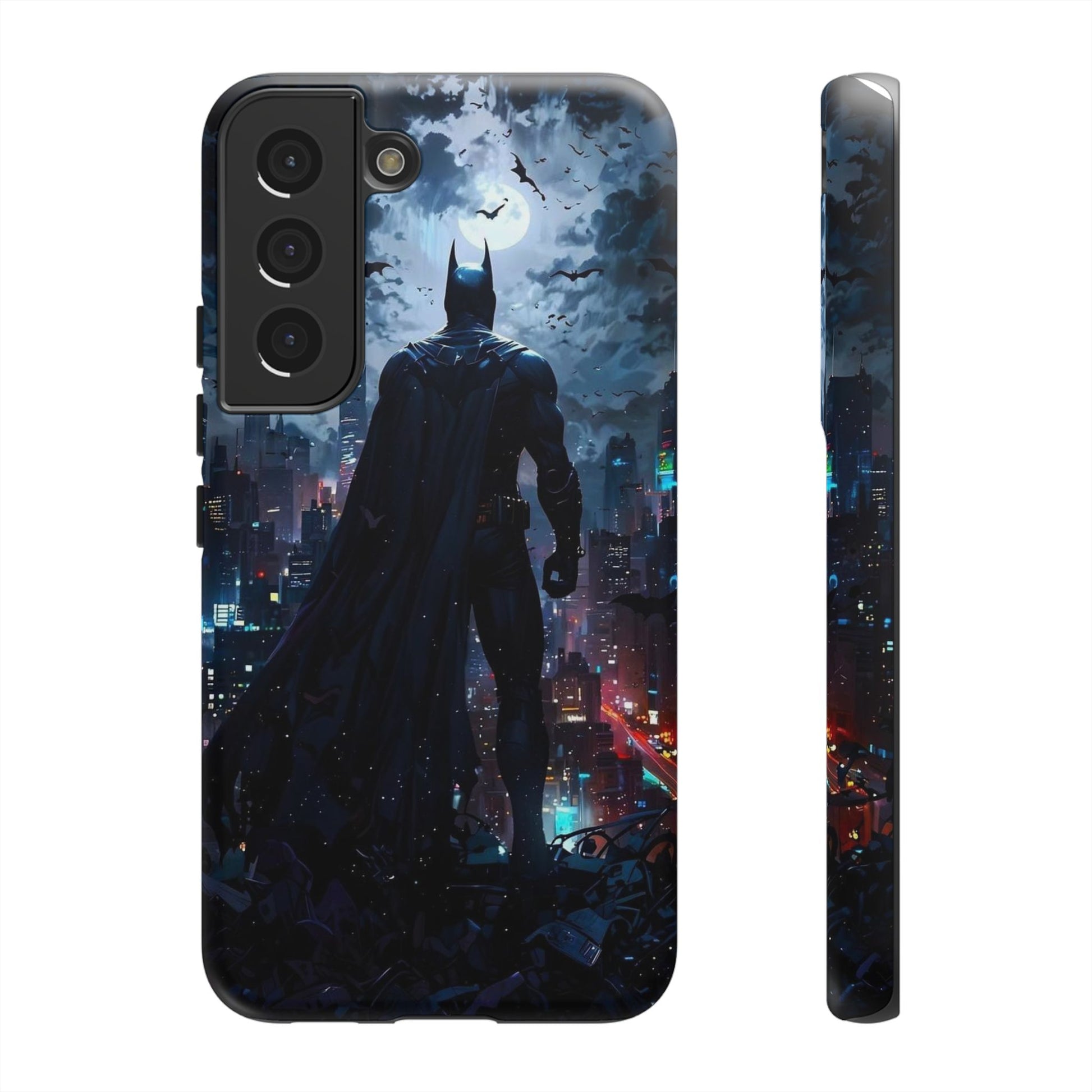 Gotham City Batman Tough Cases for iPhones, Samsung, and Pixel