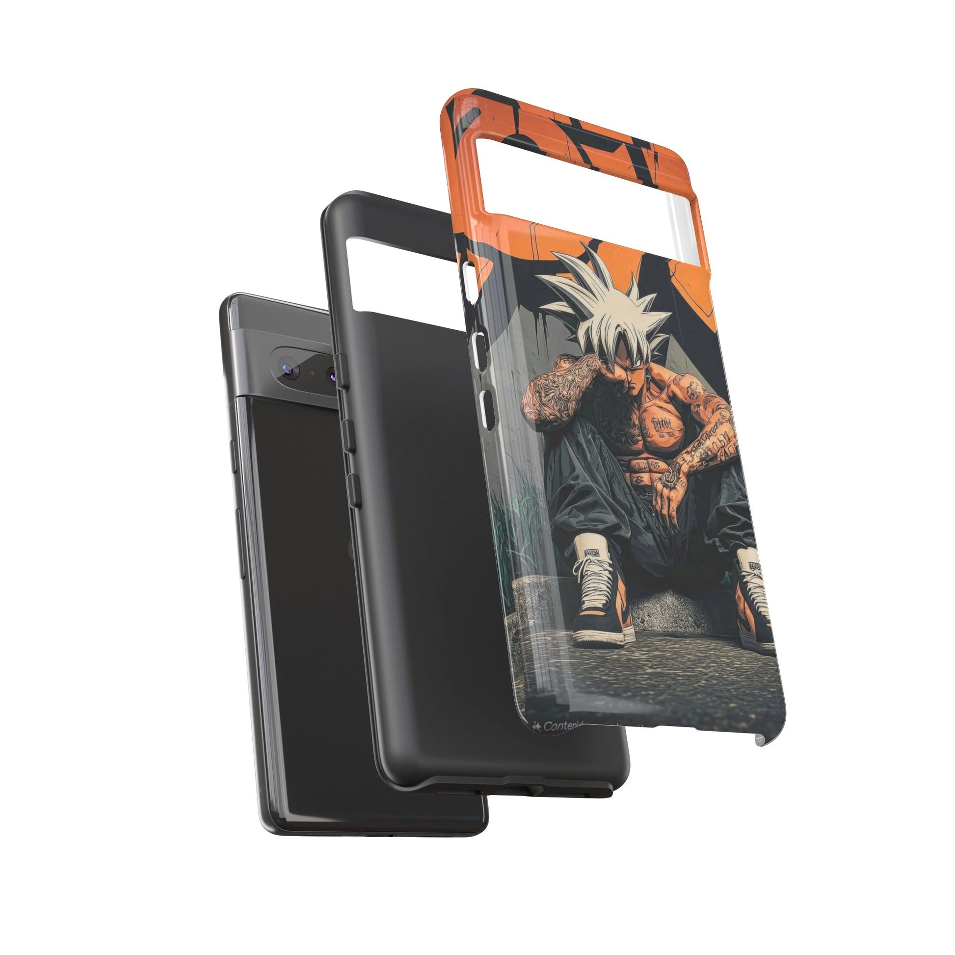 Anime DBZ Thug Tough Cases for iPhones, Samsung, and Pixel