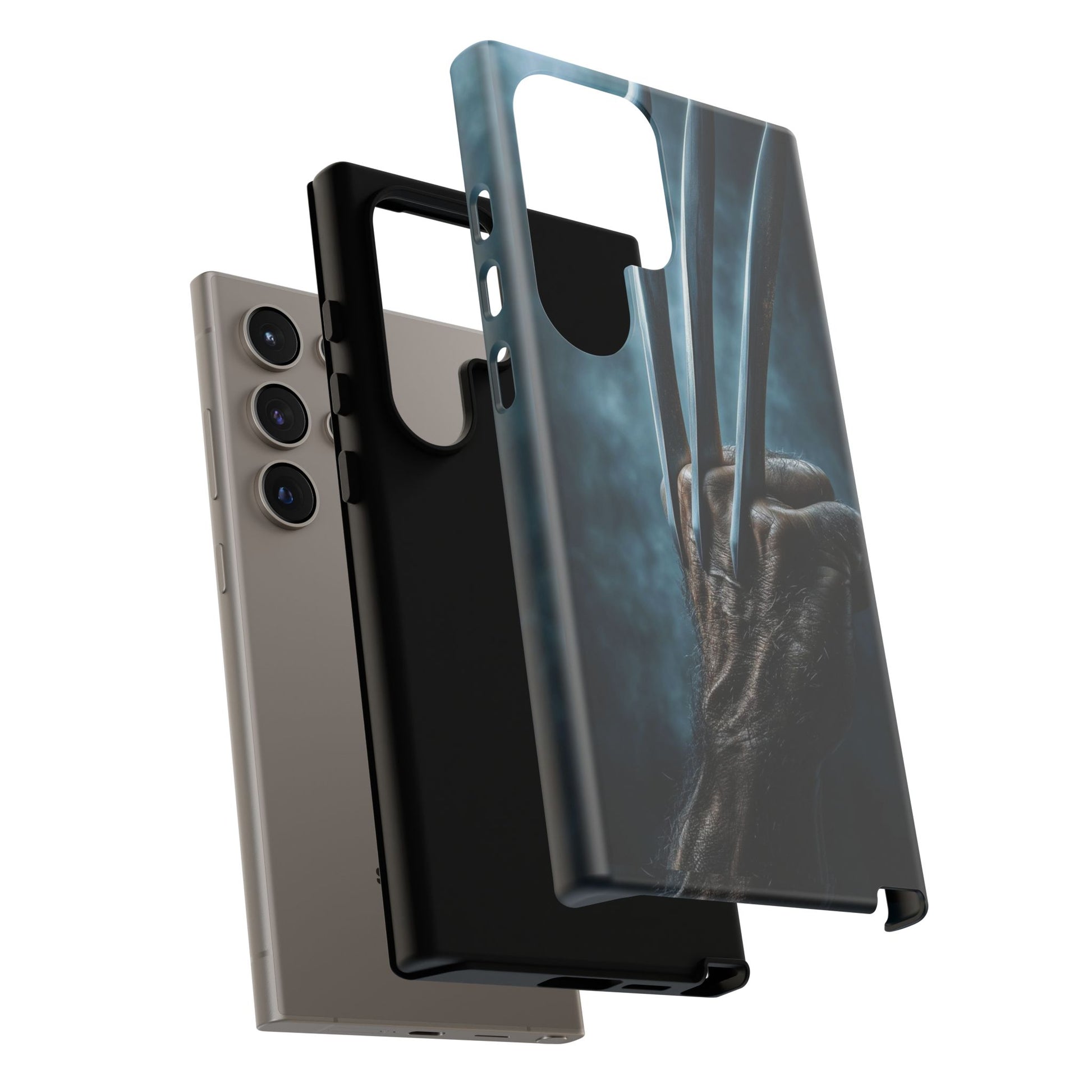 Logan's Claws Wolverine Tough Cases for iPhones, Samsung, and Pixel