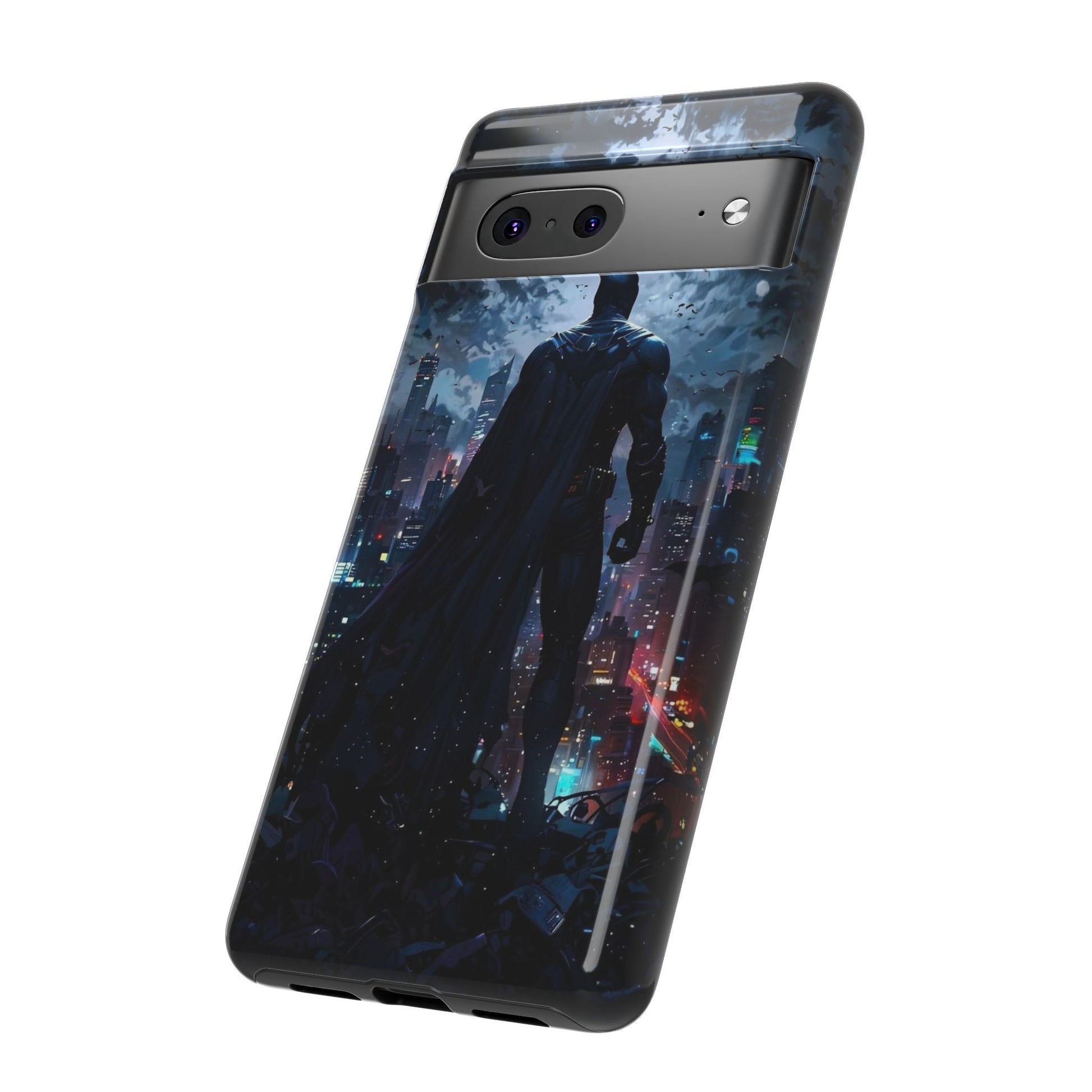 Gotham City Batman Tough Cases for iPhones, Samsung, and Pixel