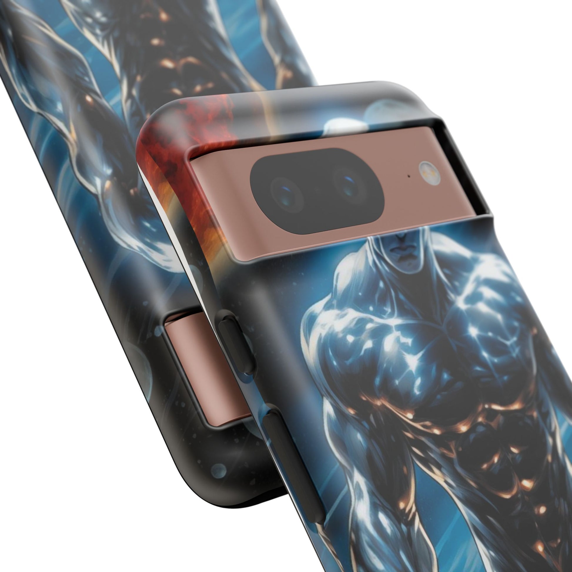 The Silver Surfer Comic Art Phone Case, Tough Cases for iPhones, Samsung, and Pixel
