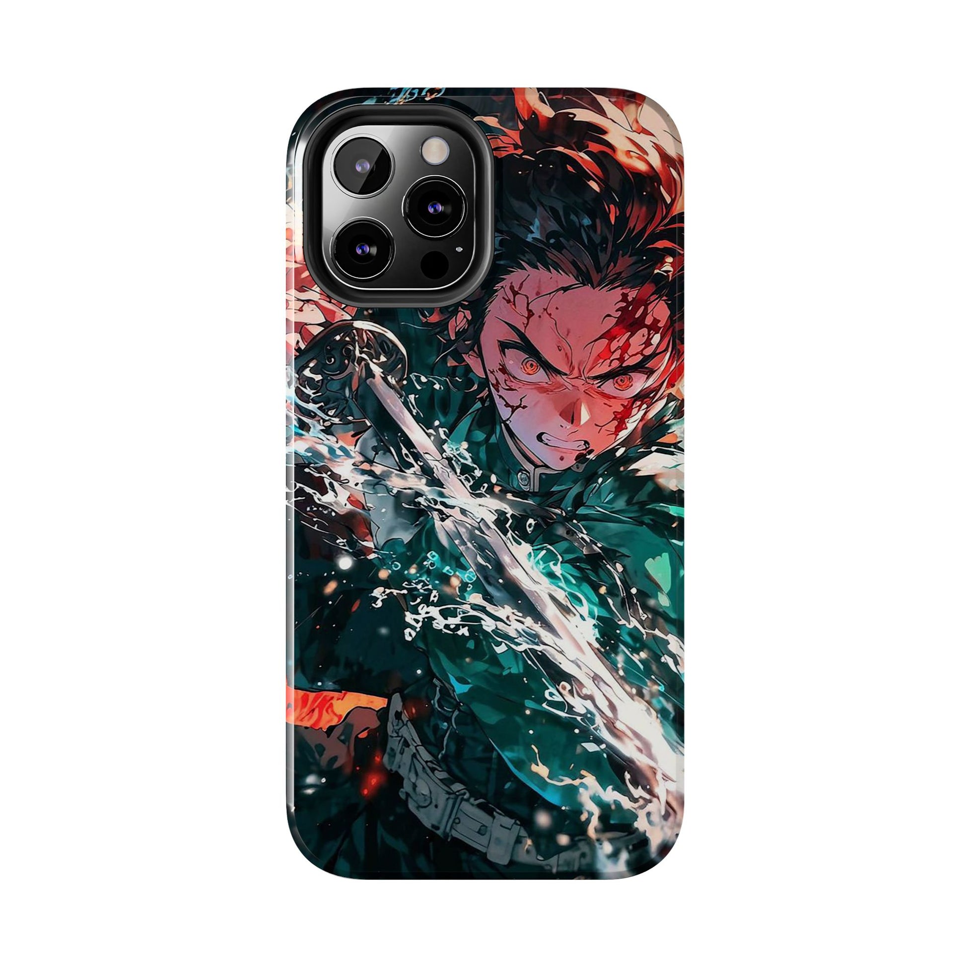Demon Slayer Tanjiro Art Phone Case for iPhone & Samsung Galaxy Phones