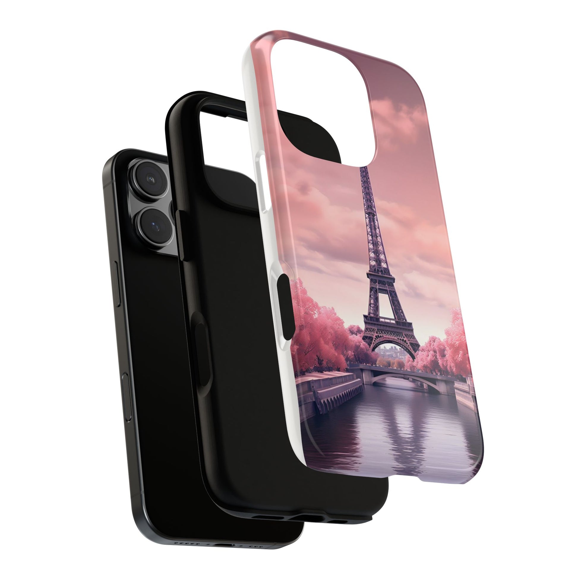 Eiffel Tower Paris Tough Cases for iPhones, Samsung, and Pixel