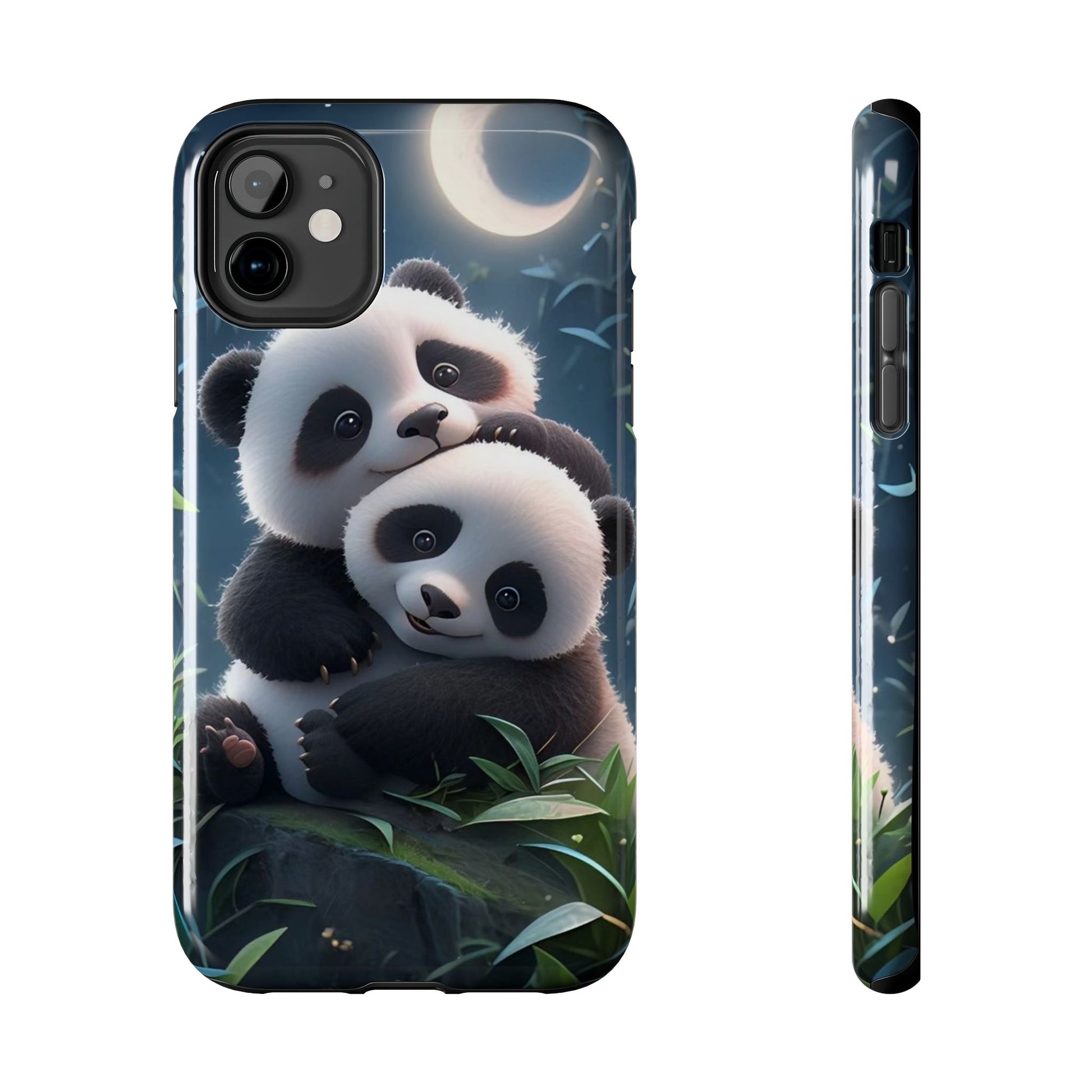 Hugging Pandas Theme Phone Cases for iPhones & Samsung Phones