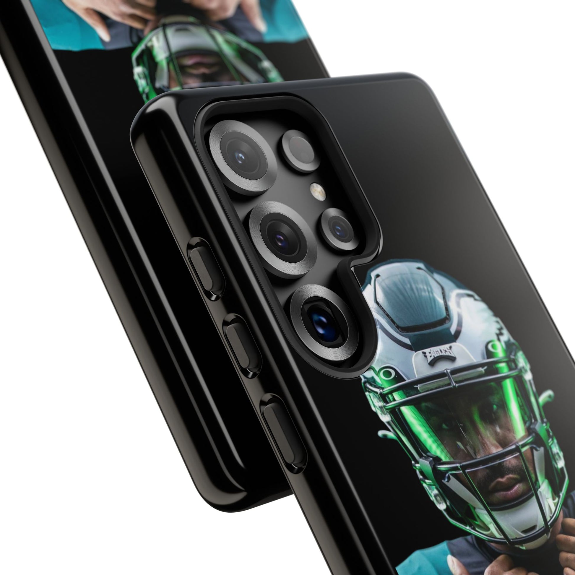 Eagles Football Jalen Hurts Tough Cases for iPhones, Samsung, and Pixel