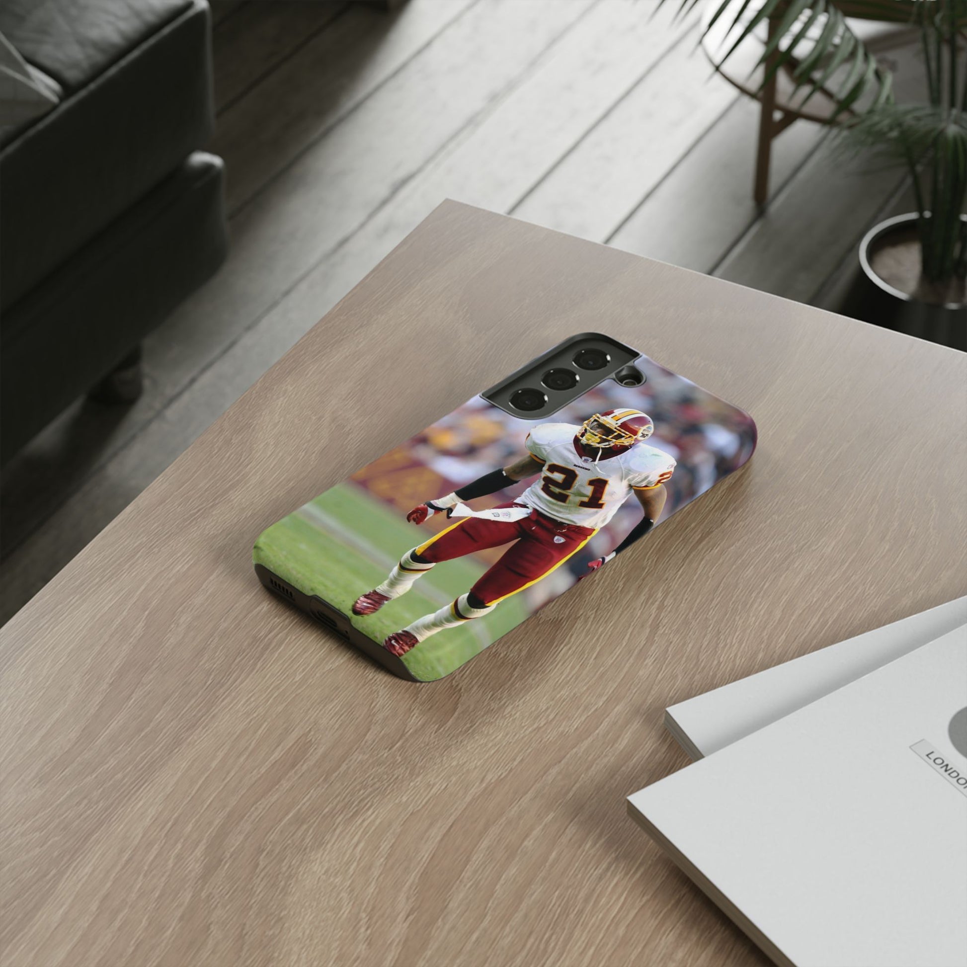 Sean Taylor Classic Redskins Football Tough Cases for iPhones, Samsung, and Pixel