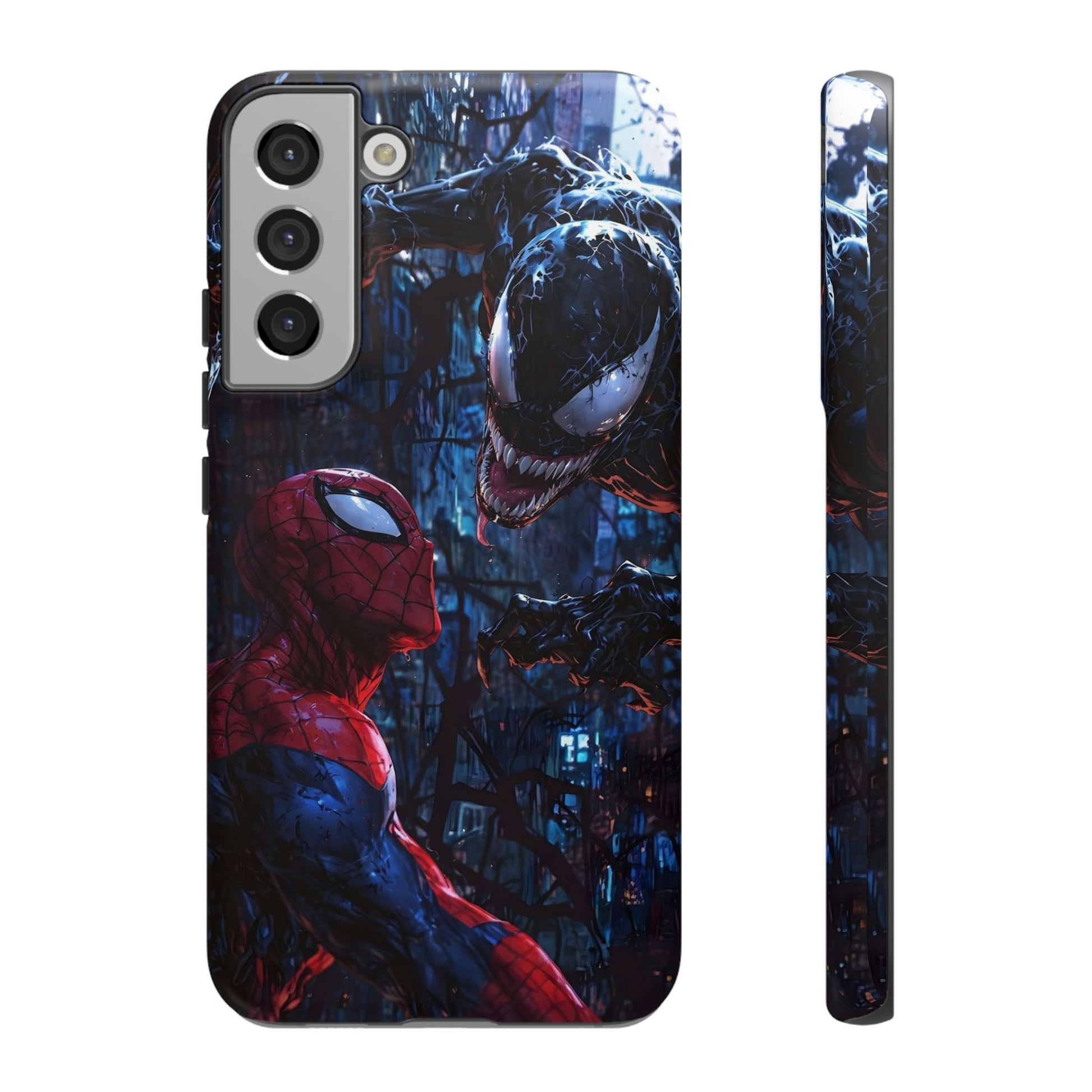 Venom x Spiderman Phone Case, Tough Cases for iPhones, Samsung, and Pixel