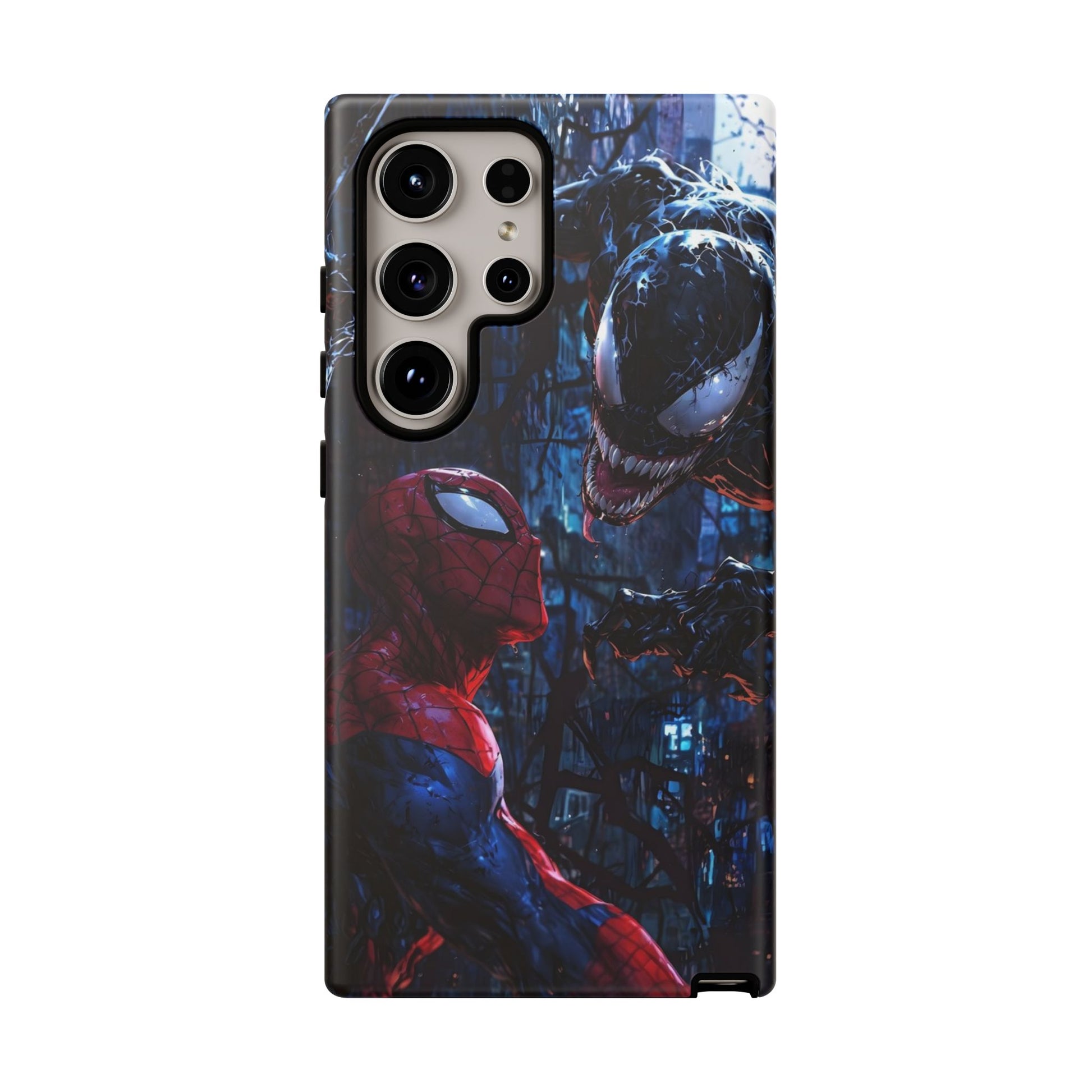 Venom x Spiderman Phone Case, Tough Cases for iPhones, Samsung, and Pixel