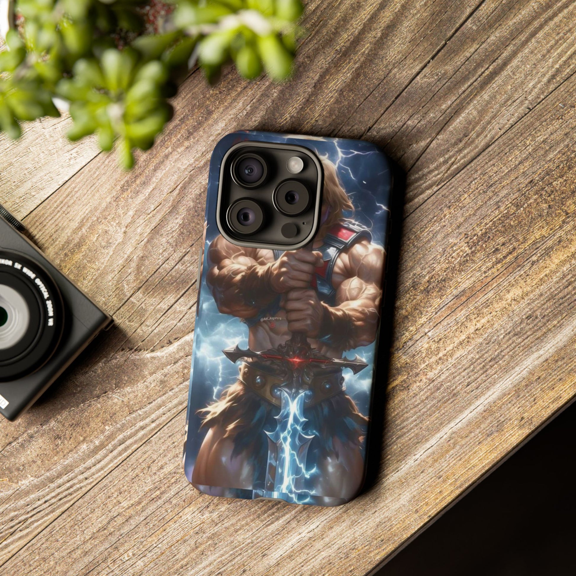 He-Man Masters of the Universe Tough Cases for iPhones, Samsung, and Pixel