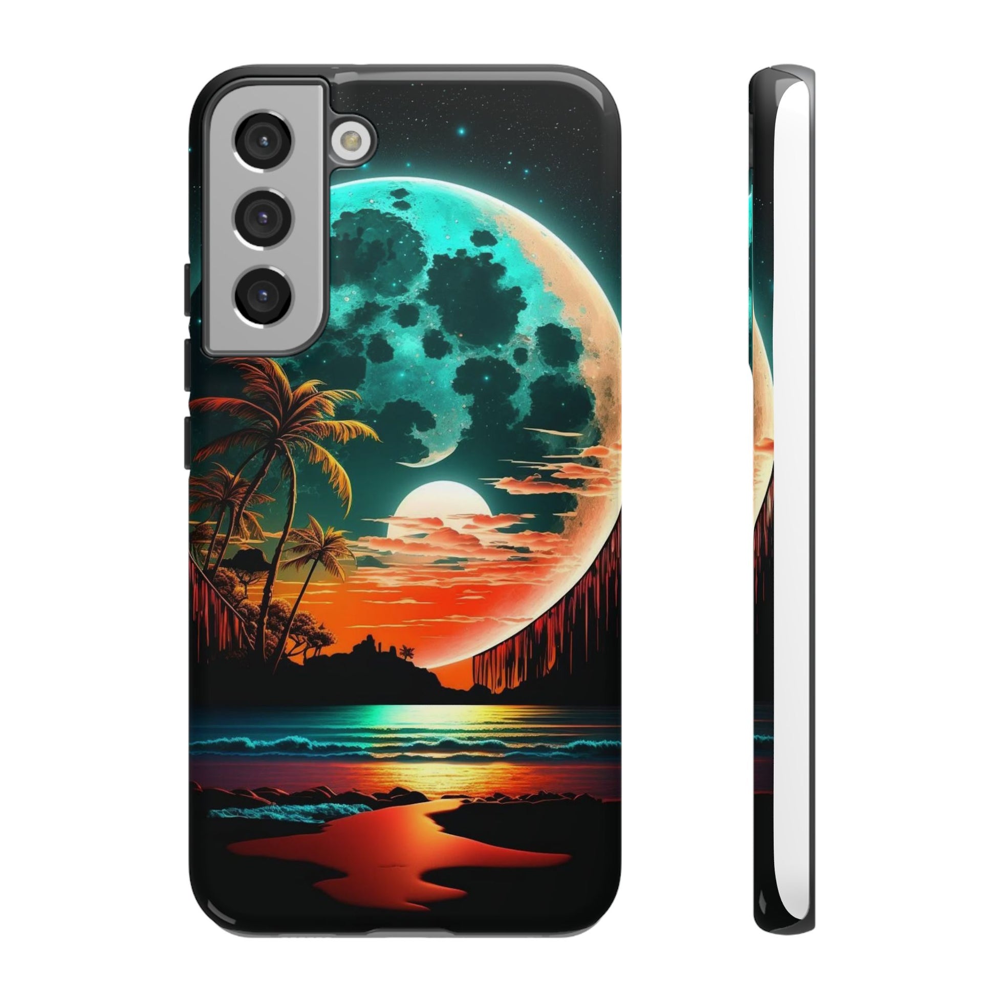 Fantasy Beach Sunset Landscape Phone Case for iPhone, Samsung Galaxy, & Pixel Phones