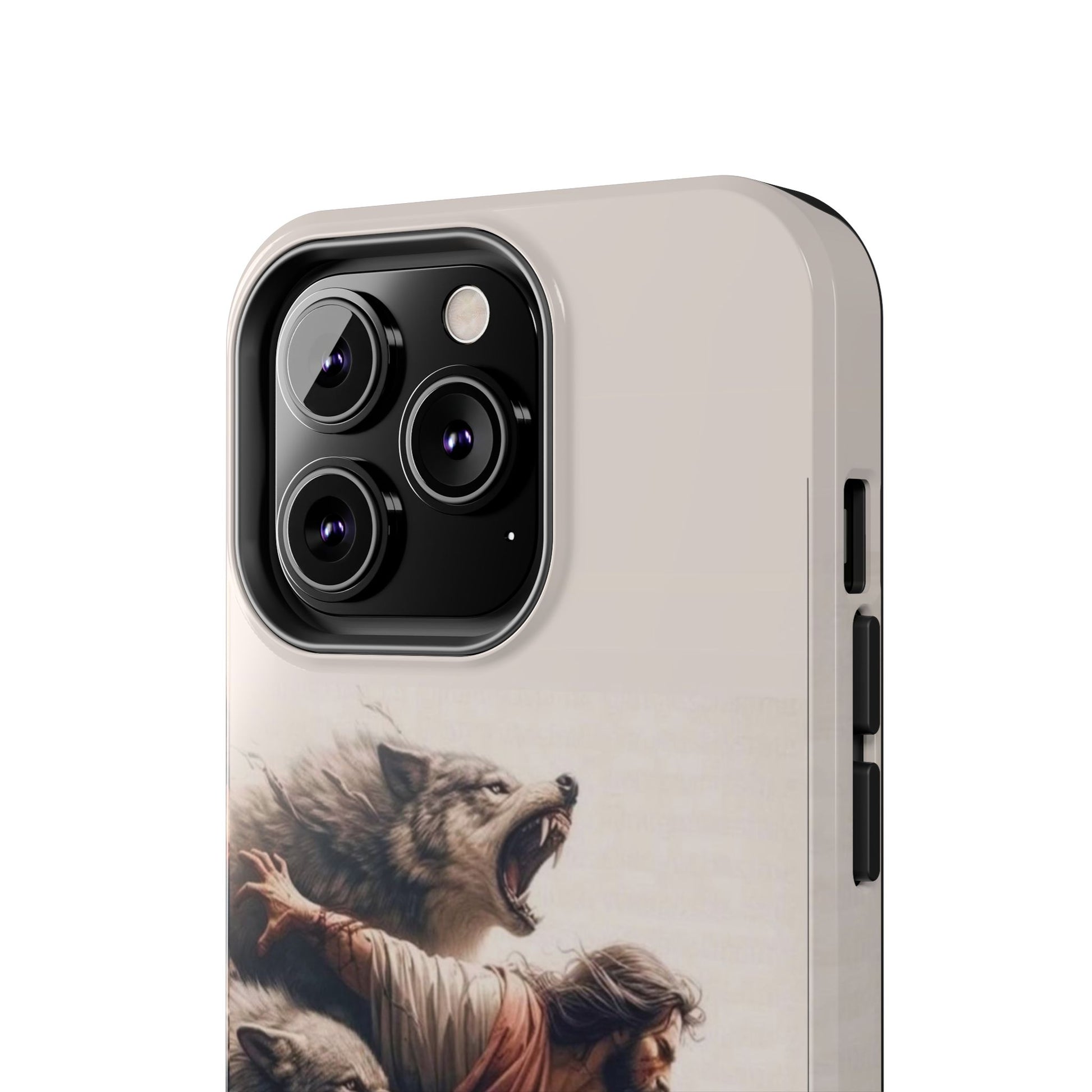 Jesus x Wolves Christian Themed Tough Phone Cases for Iphones & Samsung Phones