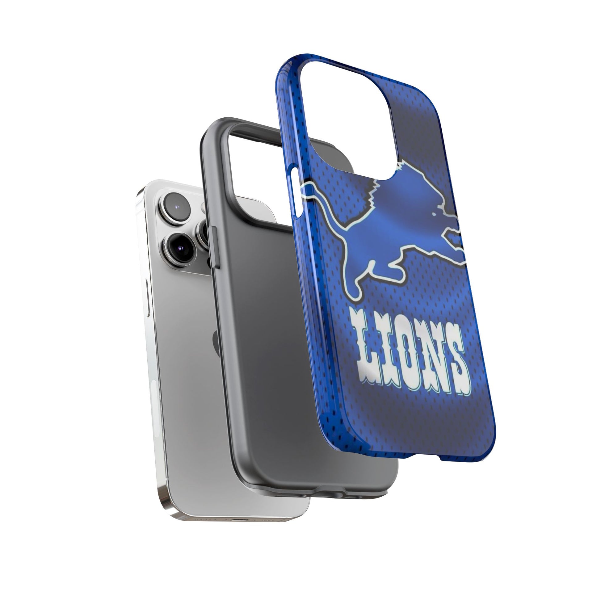 Detroit Lions Football Jersey Phone Case, Tough Cases for iPhones, Samsung, and Pixel