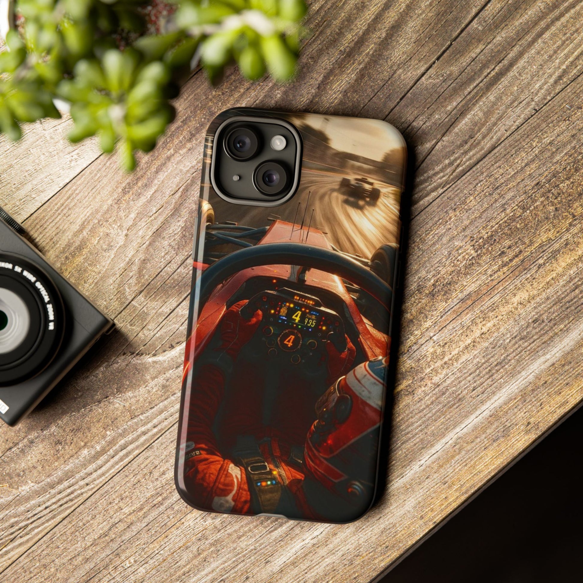 Formula 1 Cockpit Phone Case, Tough Cases for iPhones, Samsung, and Pixel