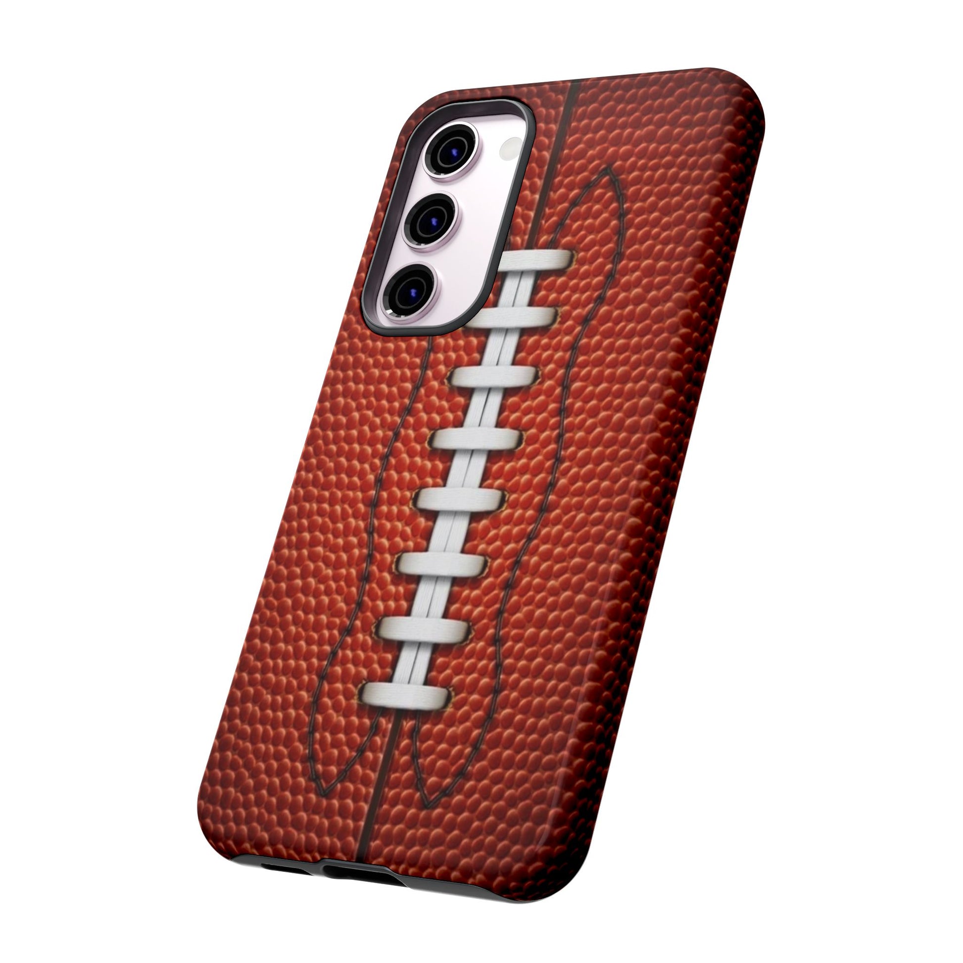 Football Pigskin Print Tough Cases for iPhones, Samsung, and Pixel