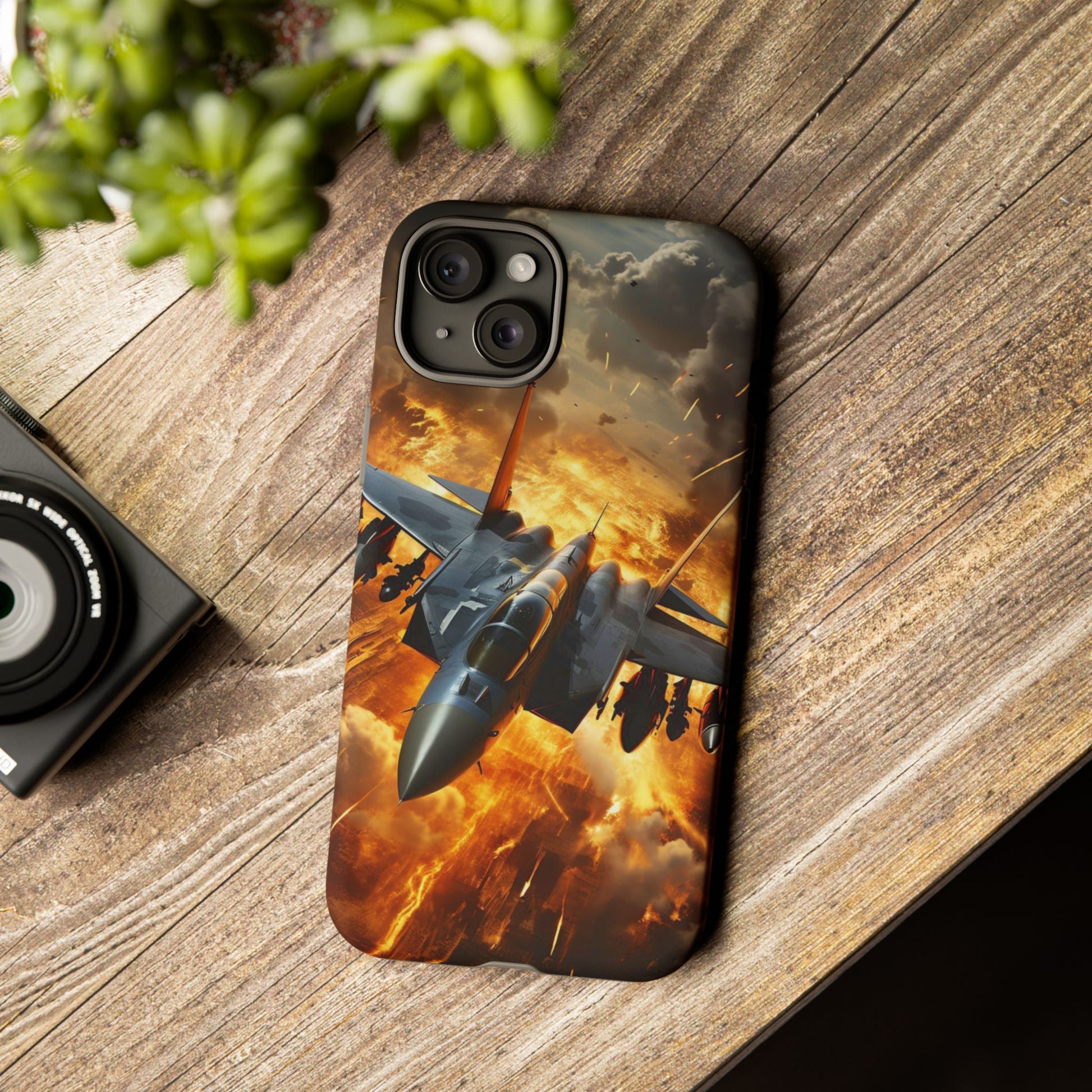 F-15 Fighter Jet Tough Cases for iPhones, Samsung, and Pixel
