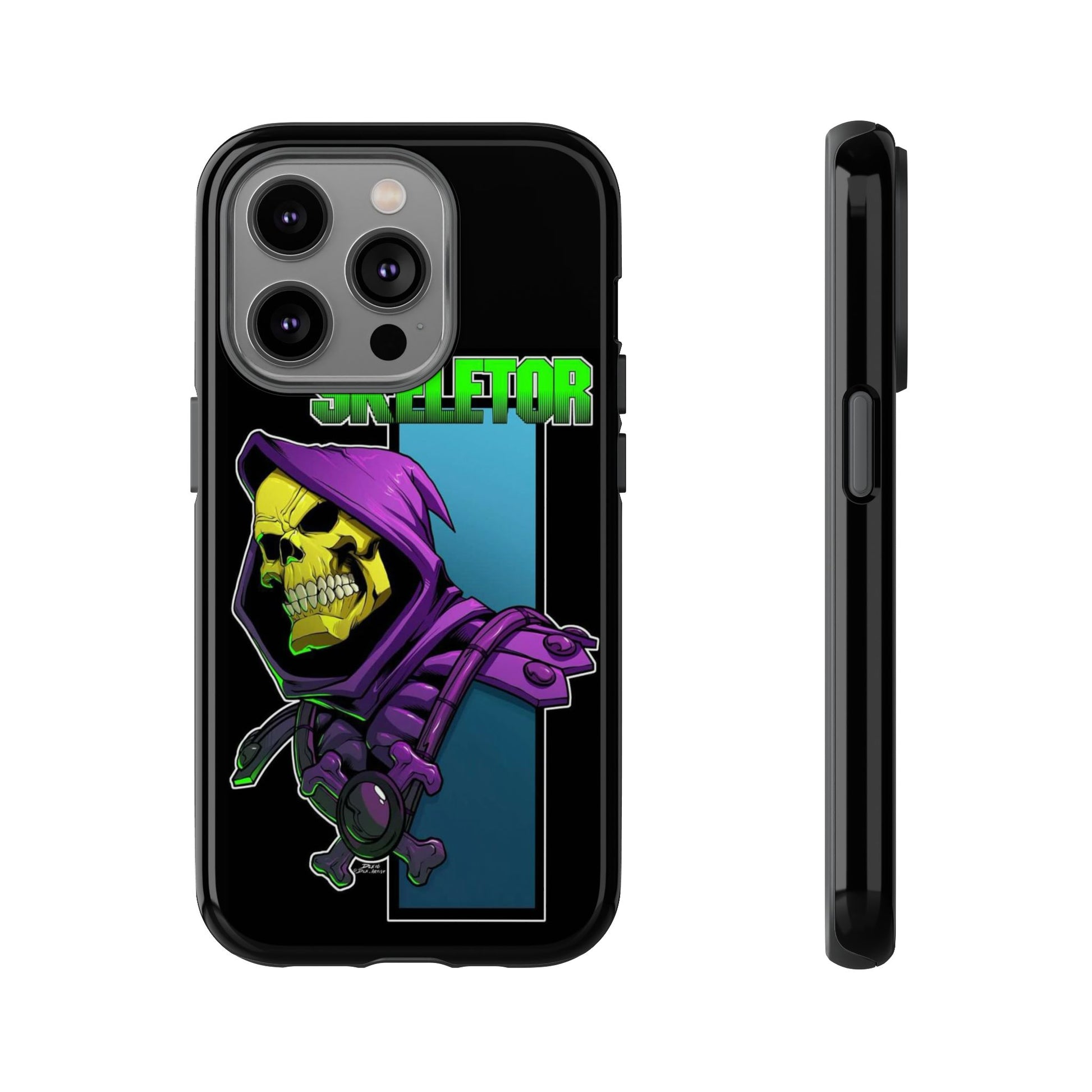 Skeletor Tough Cases for iPhones, Samsung, and Pixel