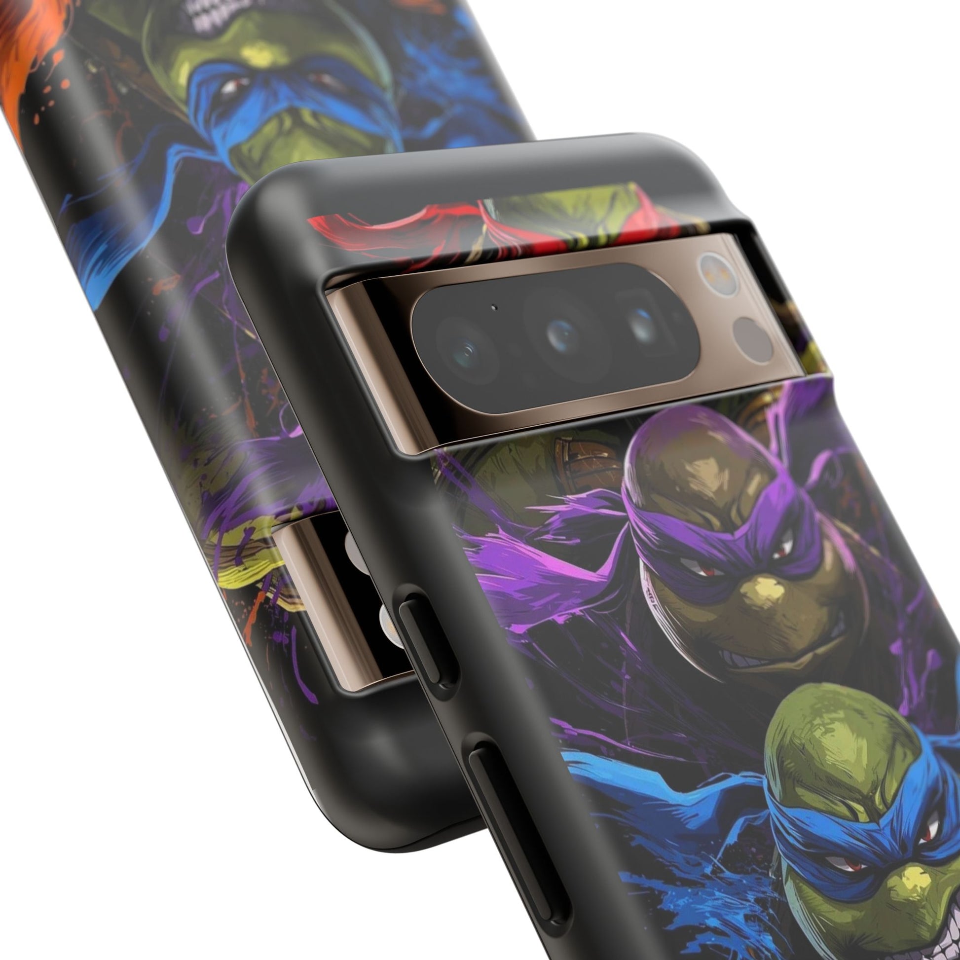 Ninja Turtles Tough Cases for iPhones, Samsung, and Pixel