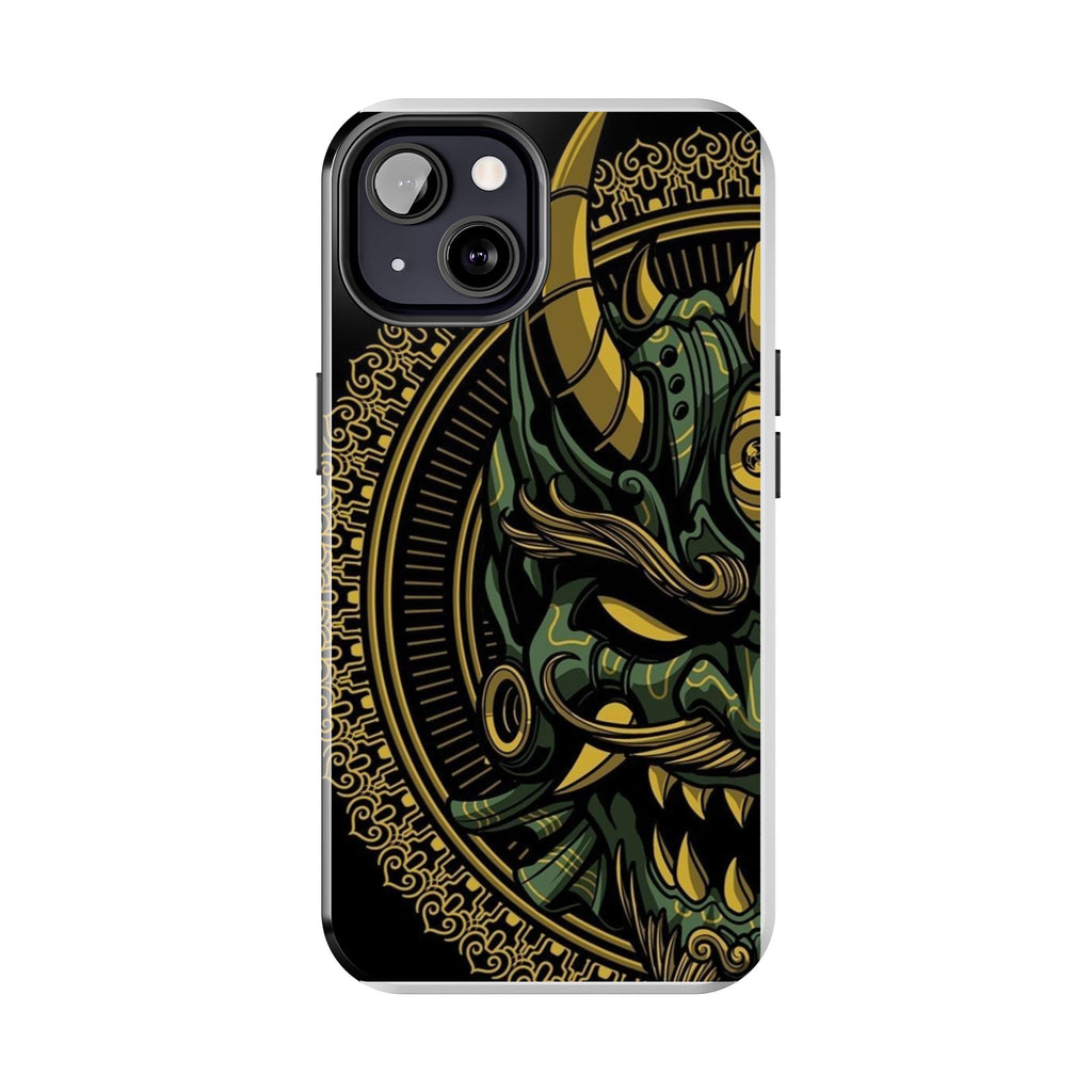 Kabuki Mask Theme Phone Cases for Iphones & Samsung Durable