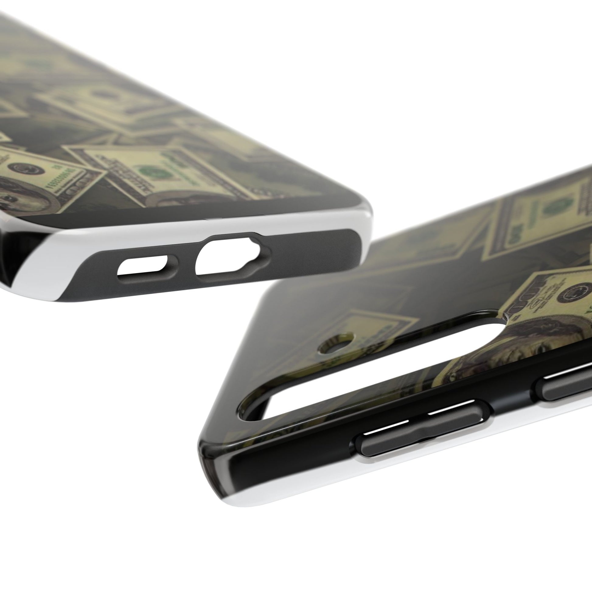 Money Pattern Print Theme Phone Case for iPhone & Samsung Galaxy Phones