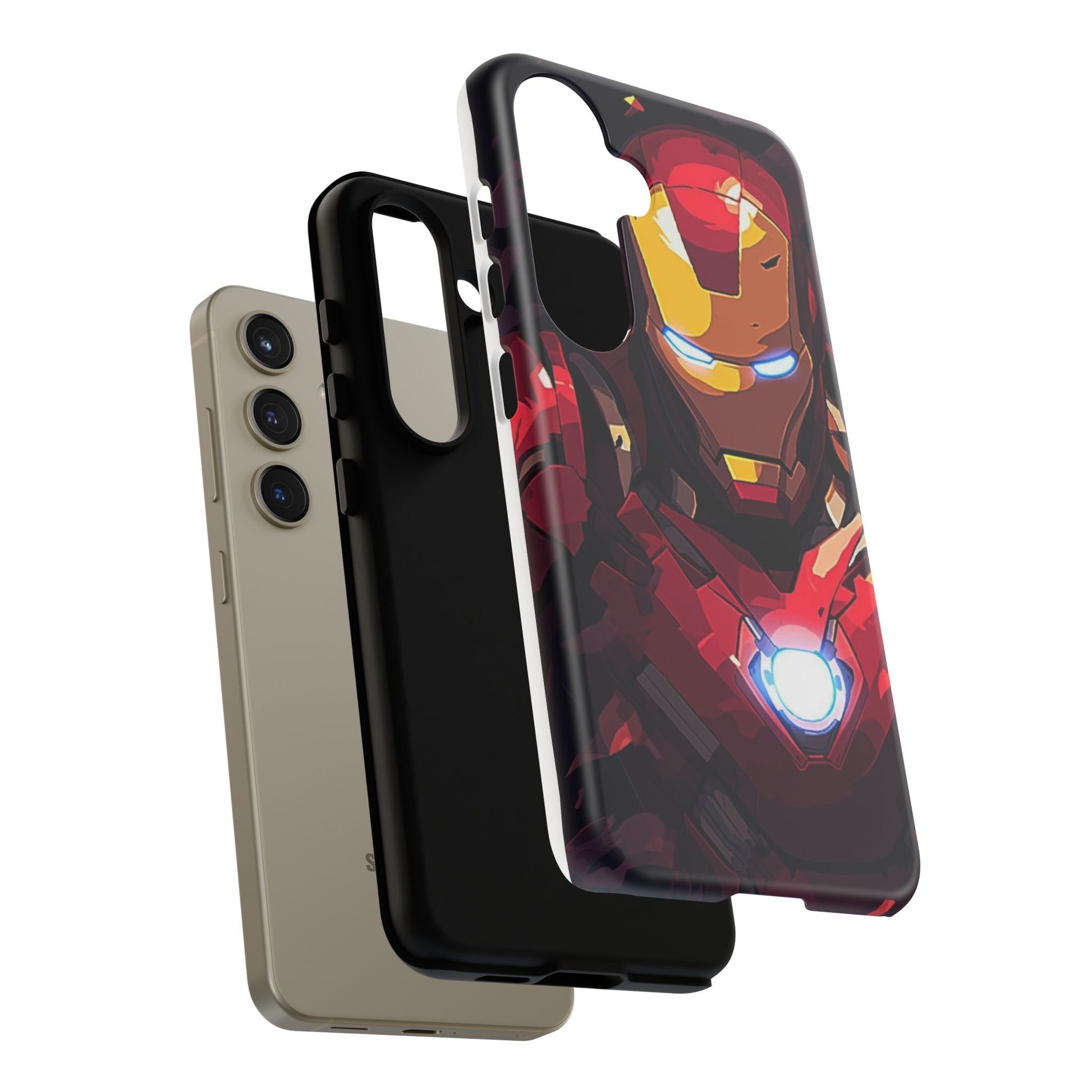 Invincible Iron Man Tough Cases for iPhones, Samsung, and Pixel