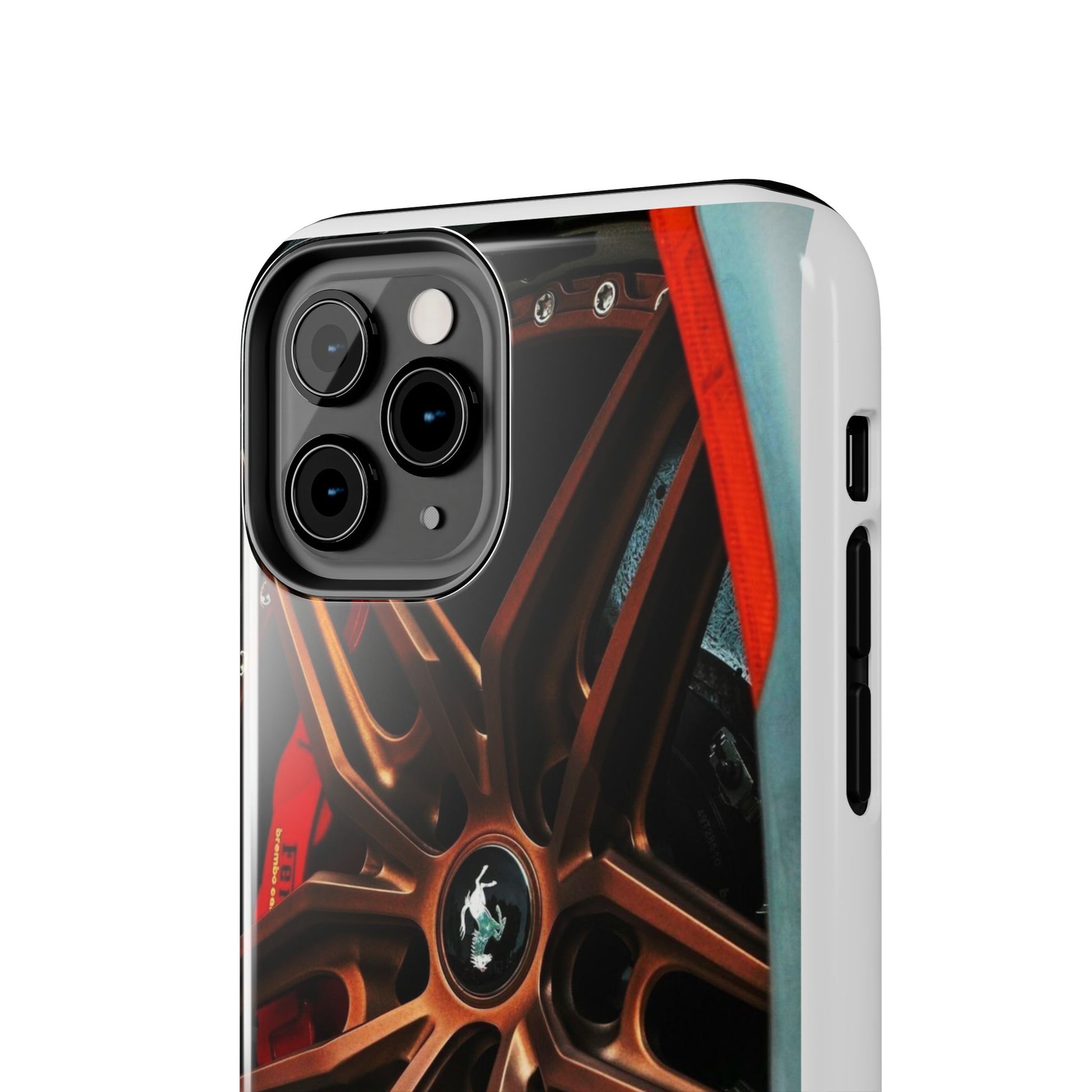 Sports Car Racing Wheel tough Phone Cases for Iphones & Samsung Durable