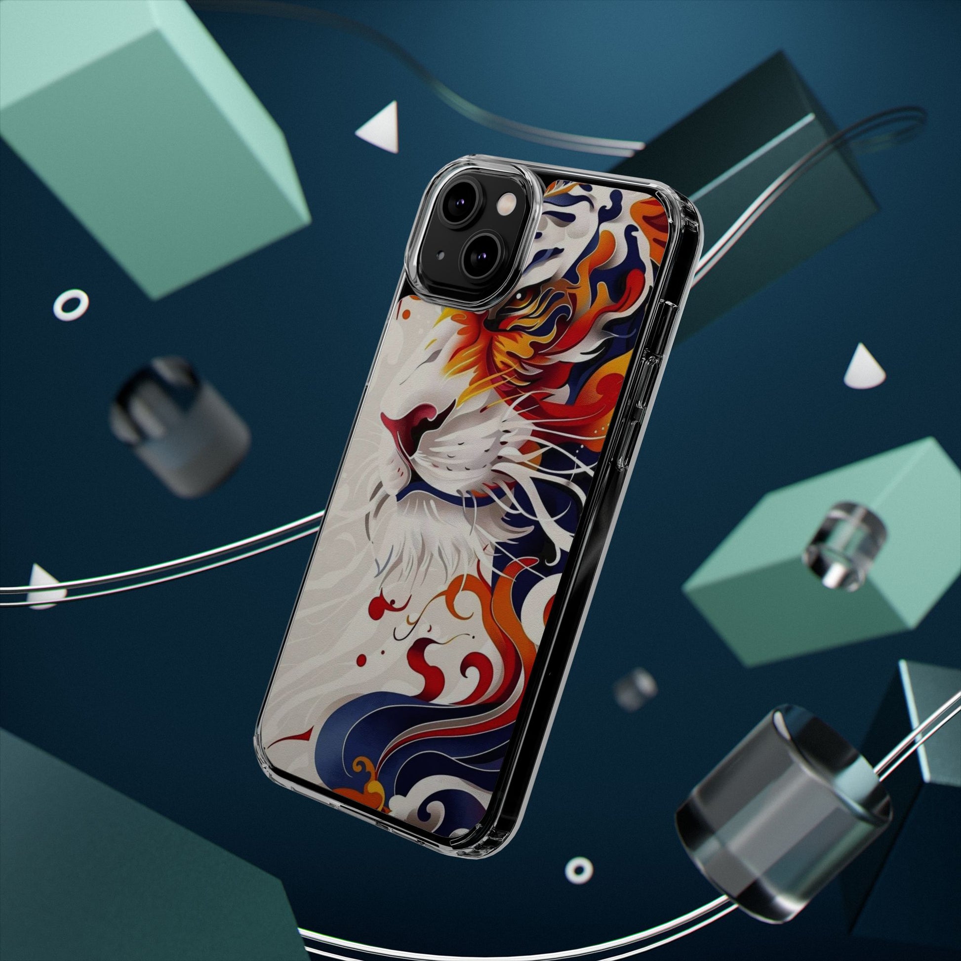 Awesome Abstract Tiger Art Iphone, Samsung case