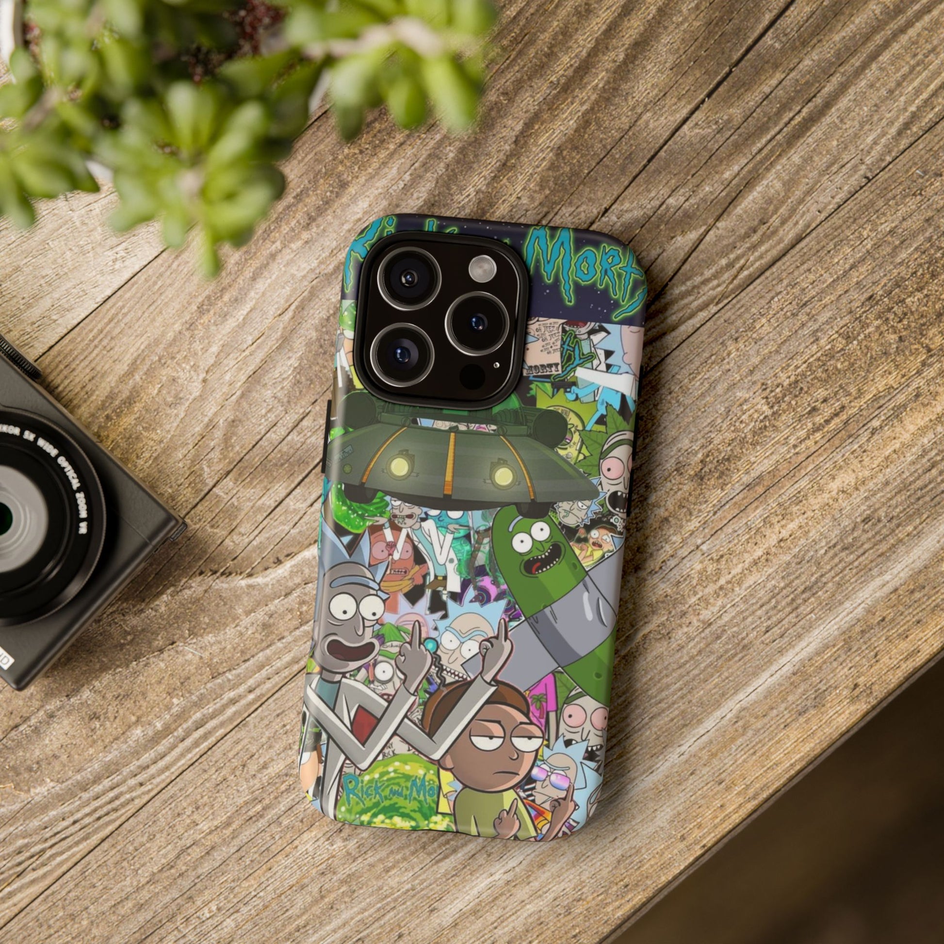 Rick and Morty Phone Case, Tough Cases for iPhones, Samsung, and Pixel