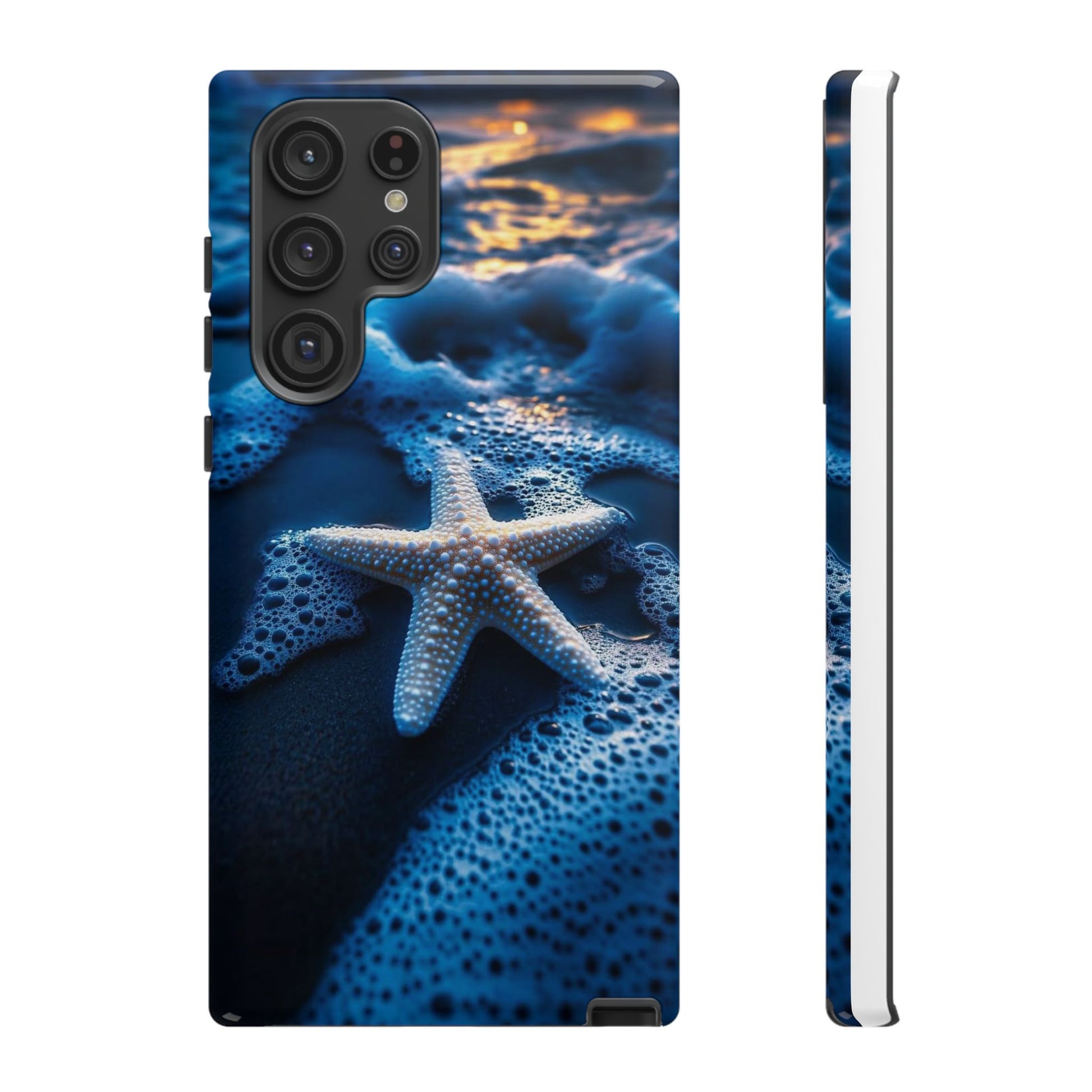 Starfish Beach Tough Cases for iPhones, Samsung, and Pixel