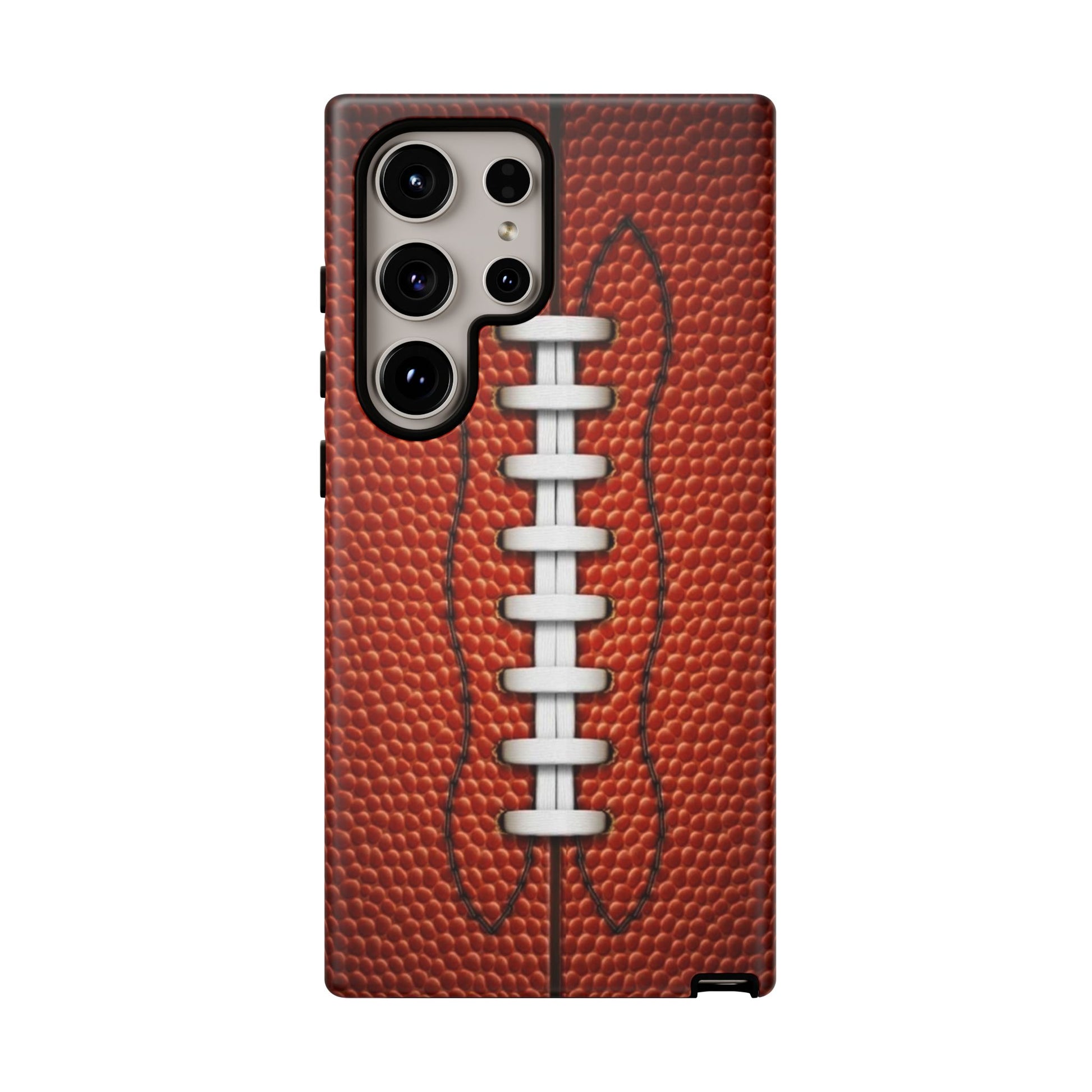 Football Pigskin Print Tough Cases for iPhones, Samsung, and Pixel